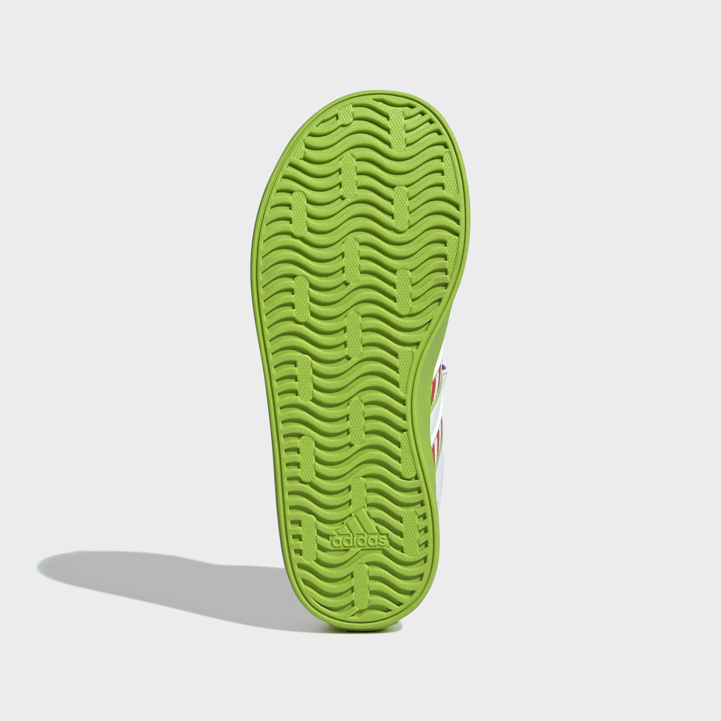 Kids Unisex Adidas Pixar Toy Story Vl Court 3.0 Shoes Children, White, A701_ONE, large image number 8