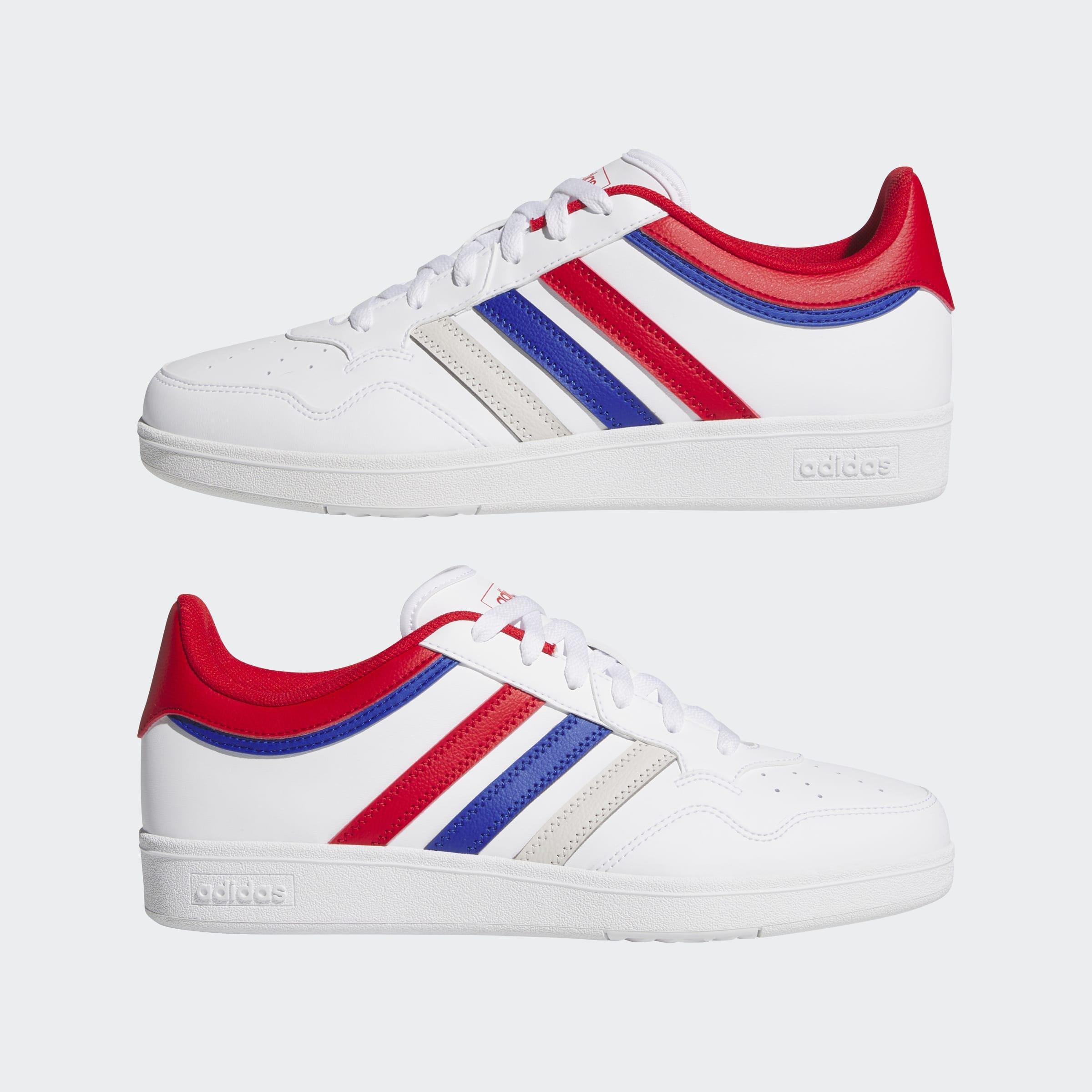 Unisex Hoops 4.0 Shoes, White, A701_ONE, large image number 6