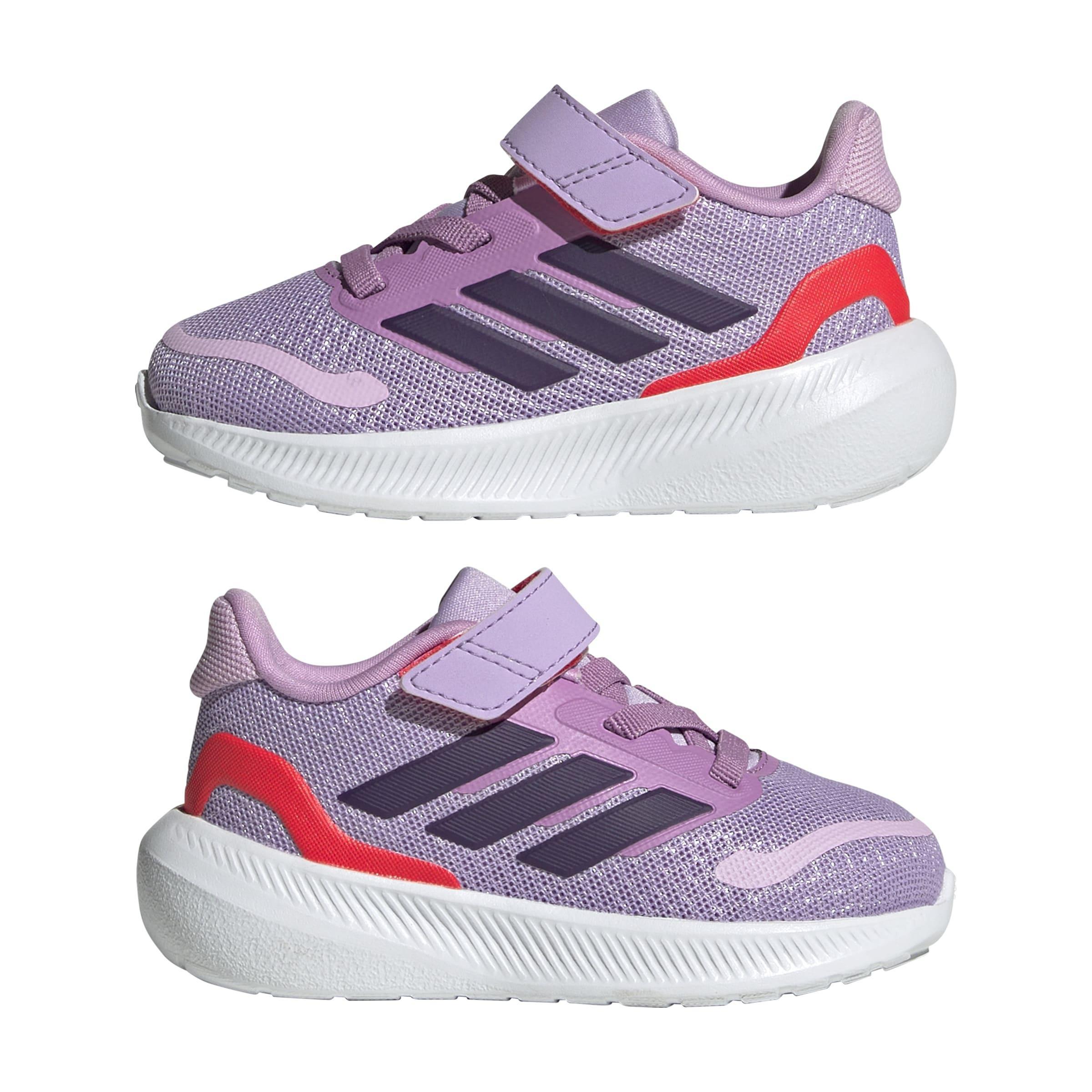 Kids Unisex Runfalcon 5 Shoes, Purple, A701_ONE, large image number 10