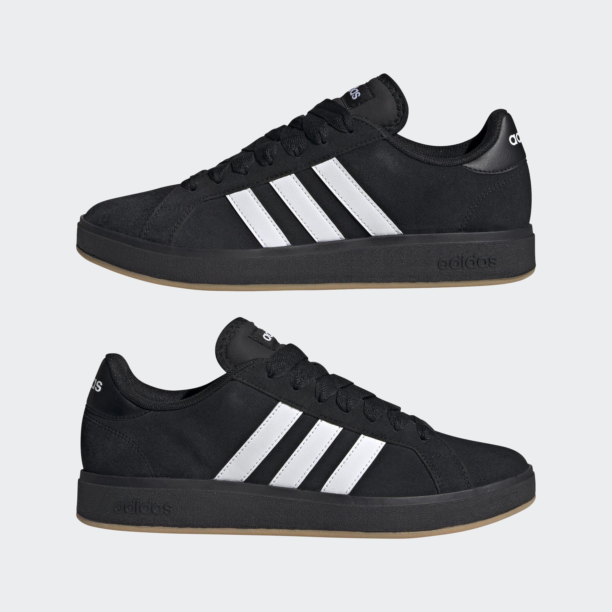 Grand Court Base 00s Shoes, Black, A701_ONE, large image number 6