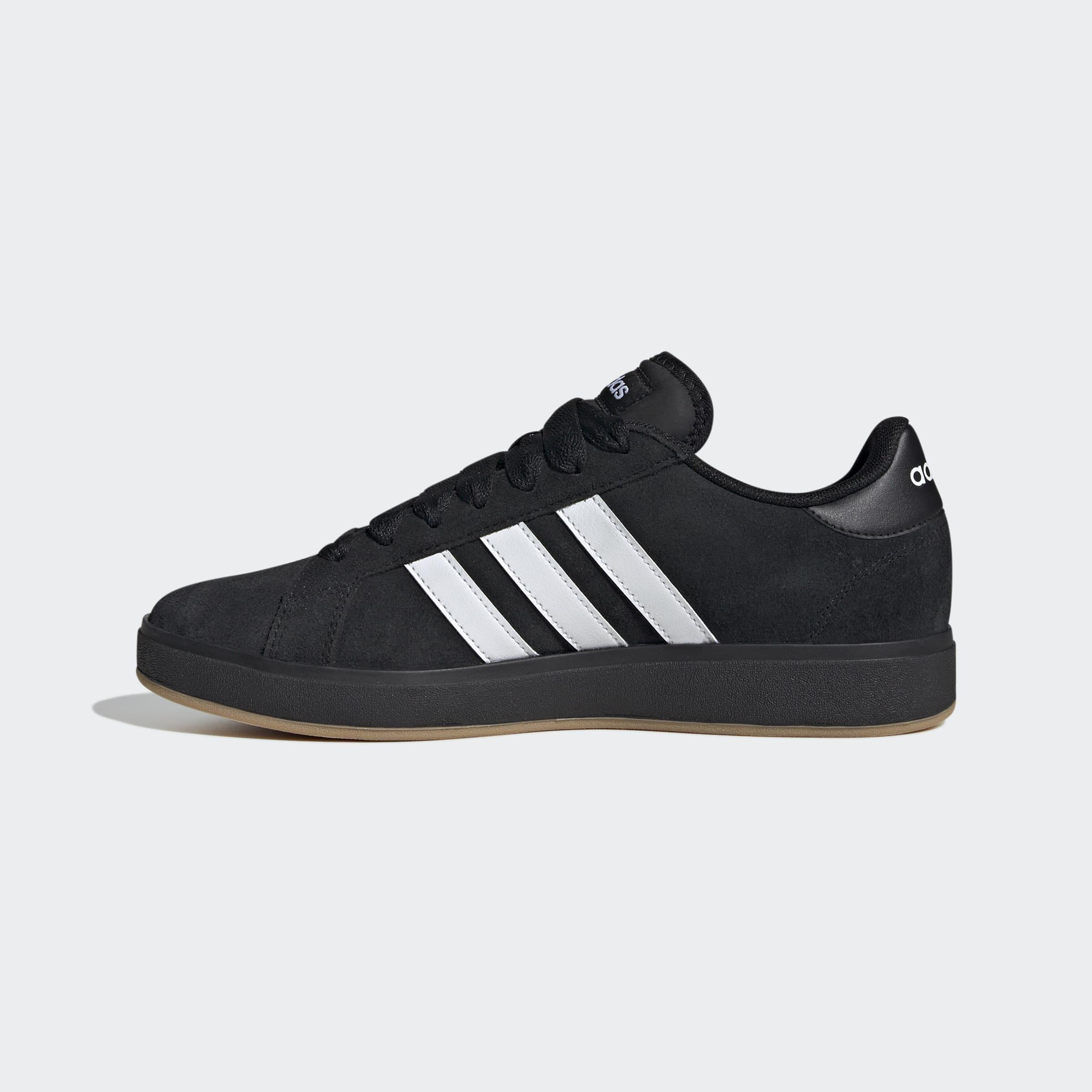 Grand Court Base 00s Shoes, Black, A701_ONE, large image number 8