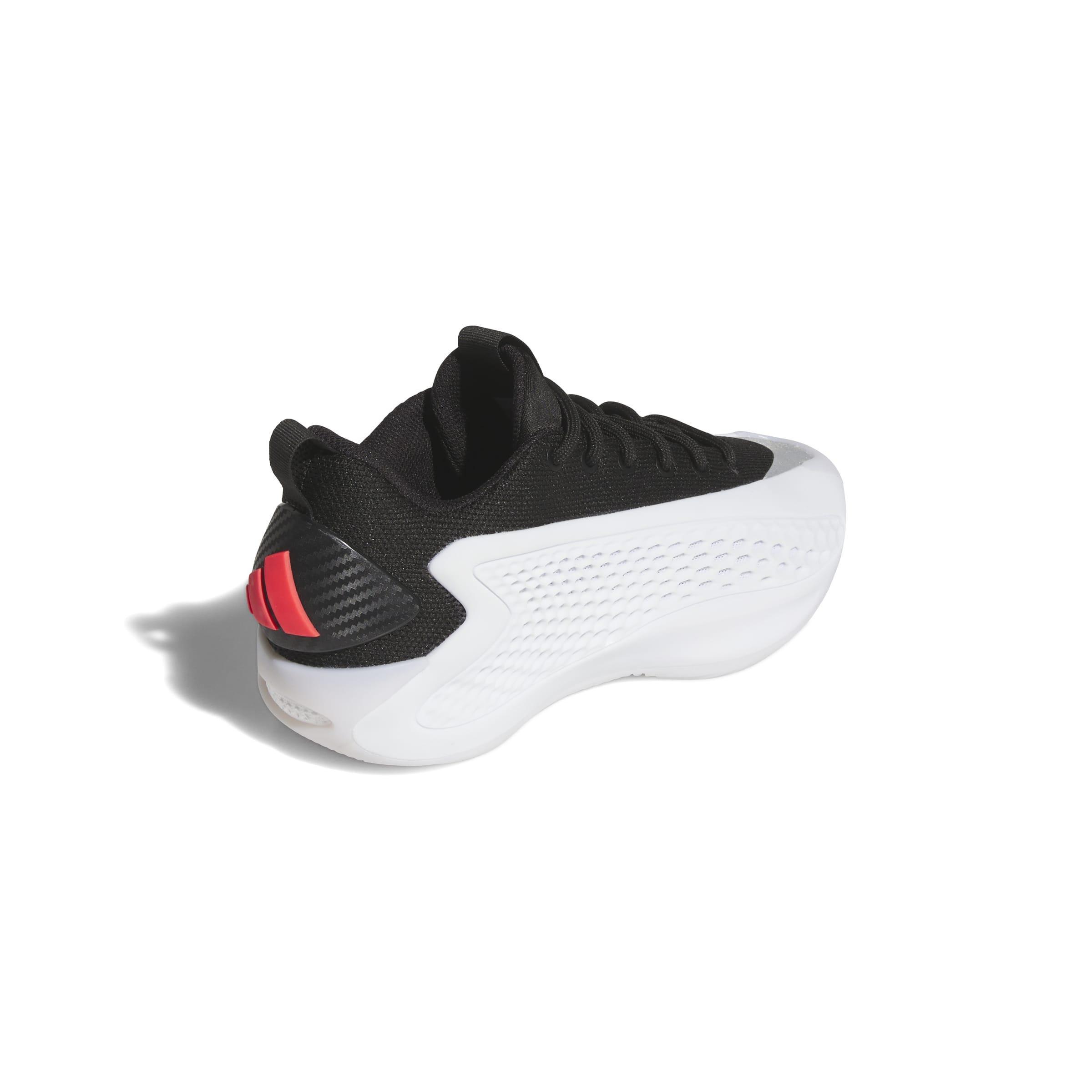Unisex Kids Anthony Edwards 1 Low Trainers, White, A701_ONE, large image number 3