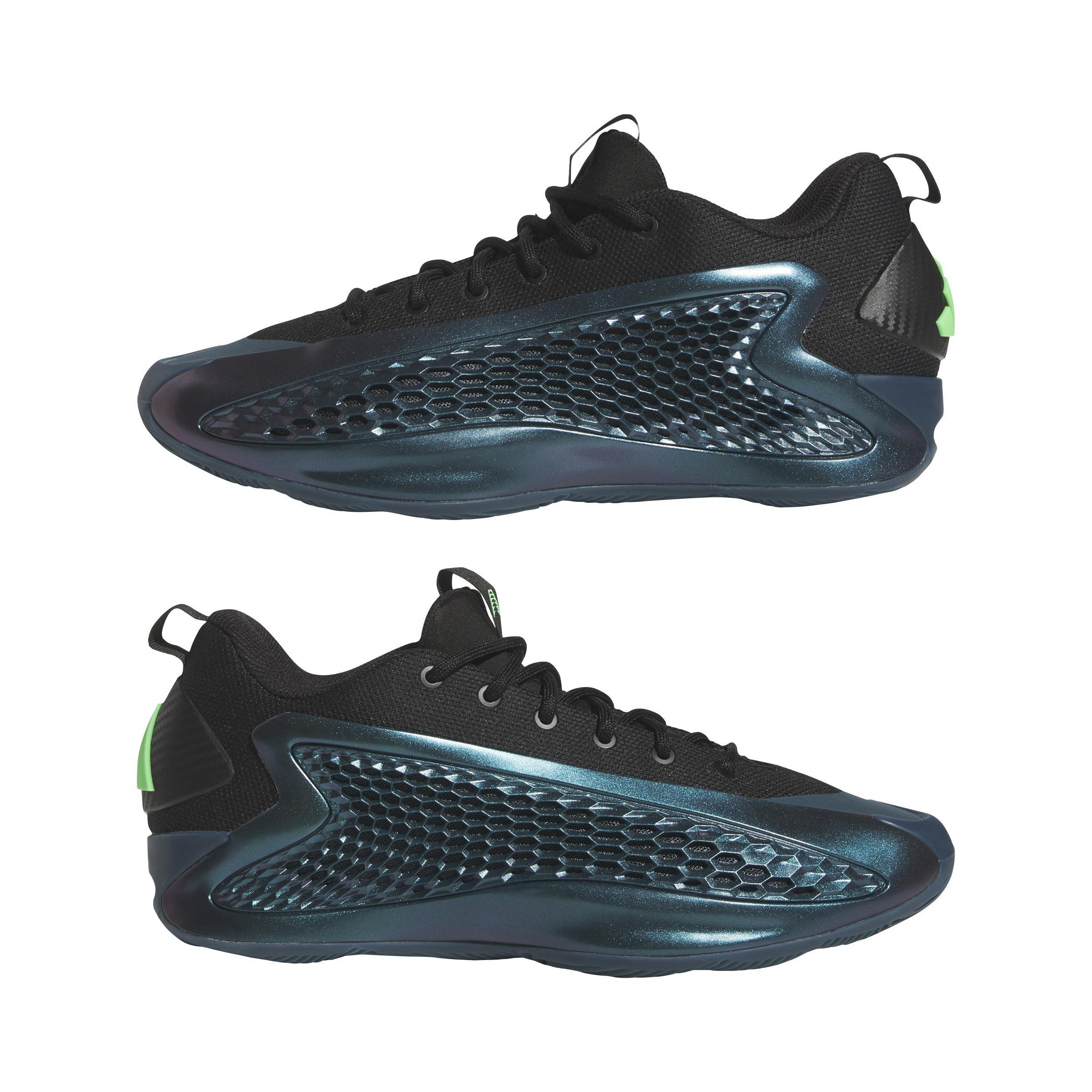 Unisex Anthony Edwards 1 Low Trainers, Turquoise, A701_ONE, large image number 8