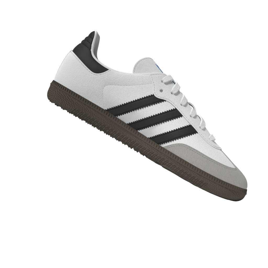 Kids Unisex Samba OG Comfort Closure Elastic Lace Shoes, White, , large image number 12