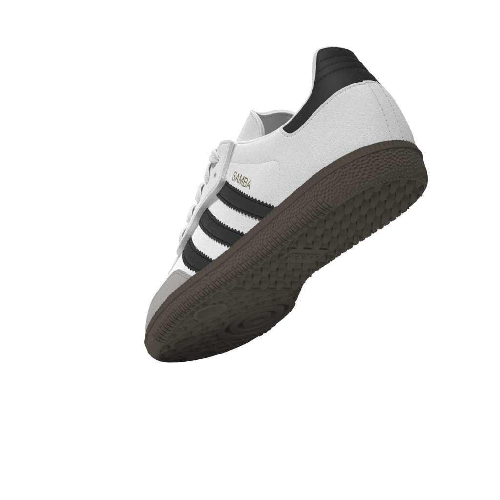 Kids Unisex Samba OG Comfort Closure Elastic Lace Shoes, White, , large image number 13