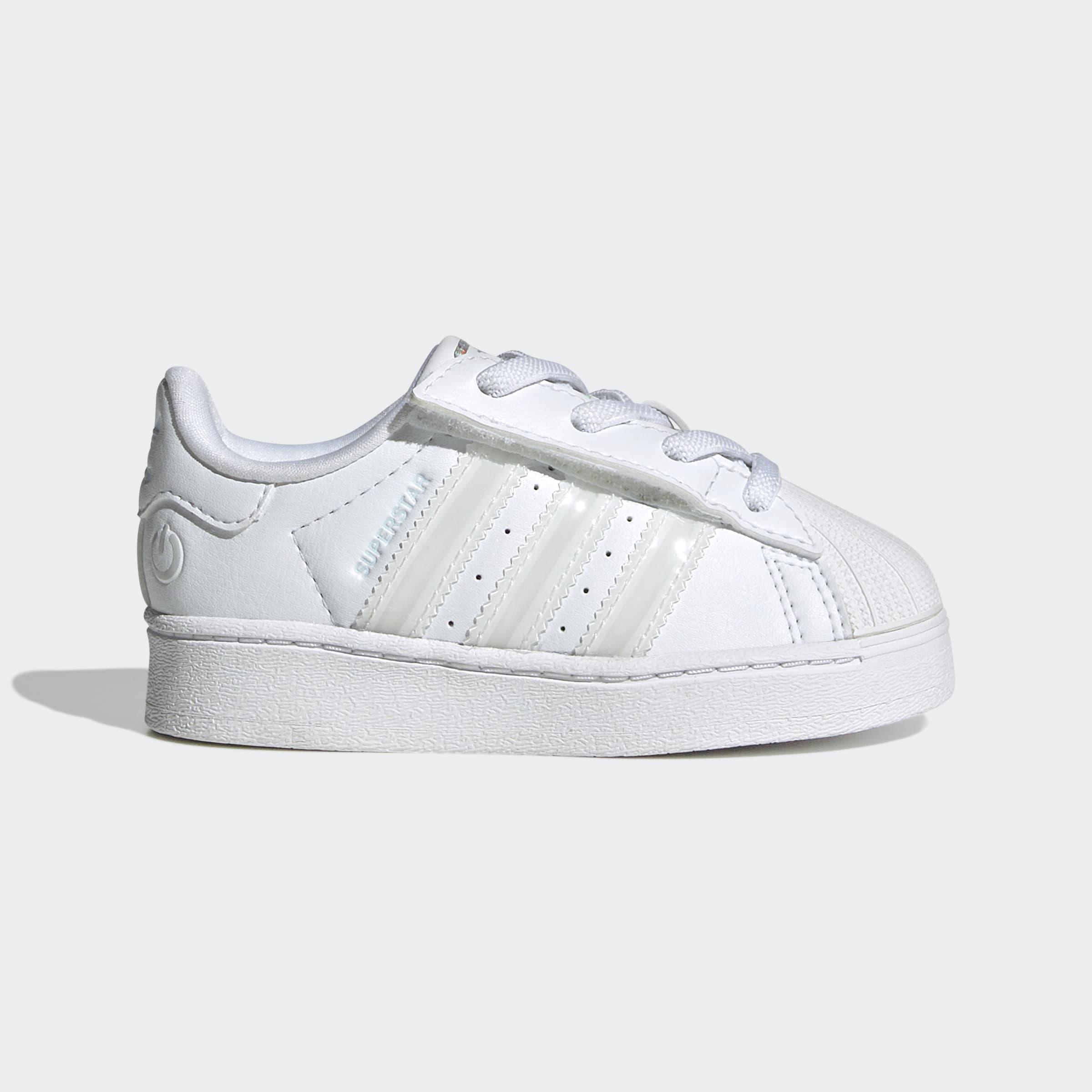 Kids Unisex Superstar Led Lights Comfort Closure Elastic Lace Shoes, White, A701_ONE, large image number 0