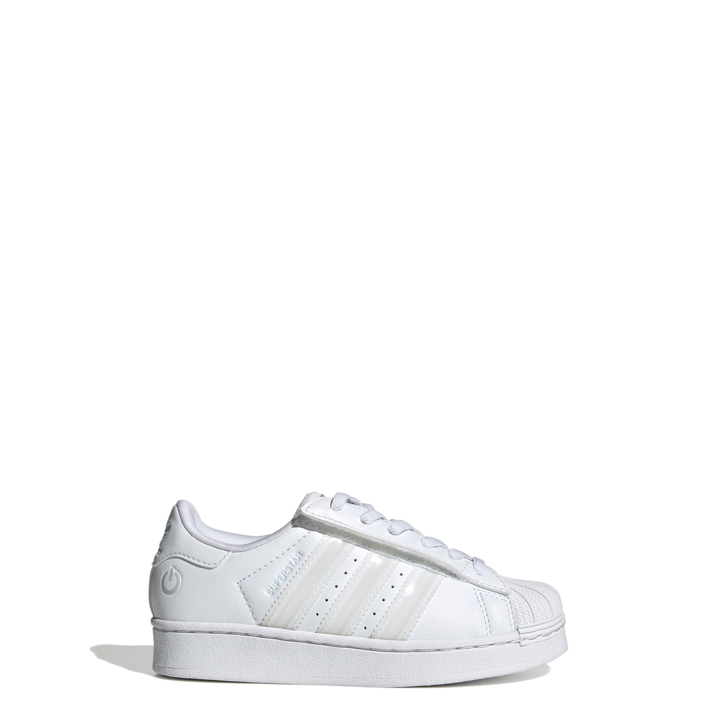 Kids Unisex Superstar Led Lights Comfort Closure Elastic Lace Shoes, White, A701_ONE, large image number 13