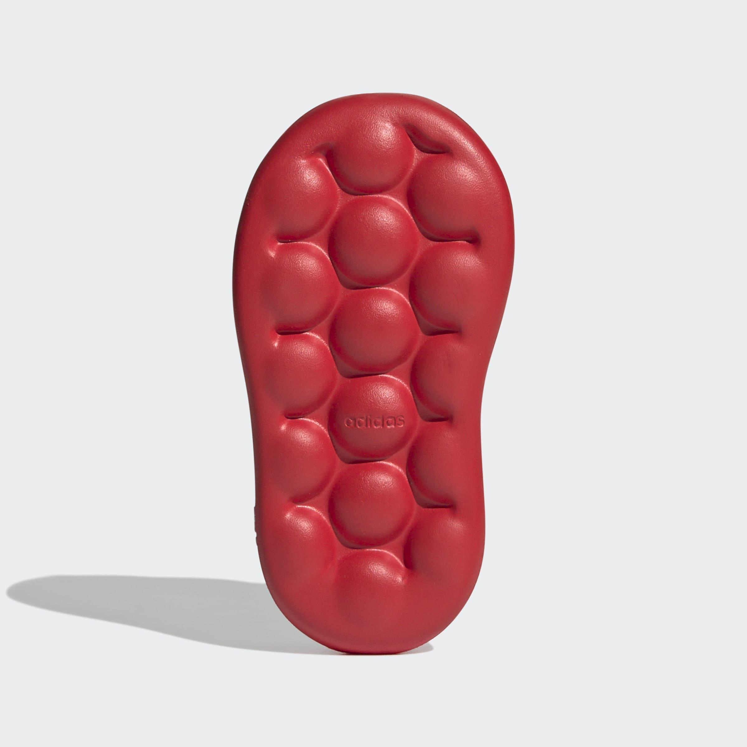 Kids Unisex adidas x Disney Mickey Mouse Grand Court Shoes, White, A701_ONE, large image number 6