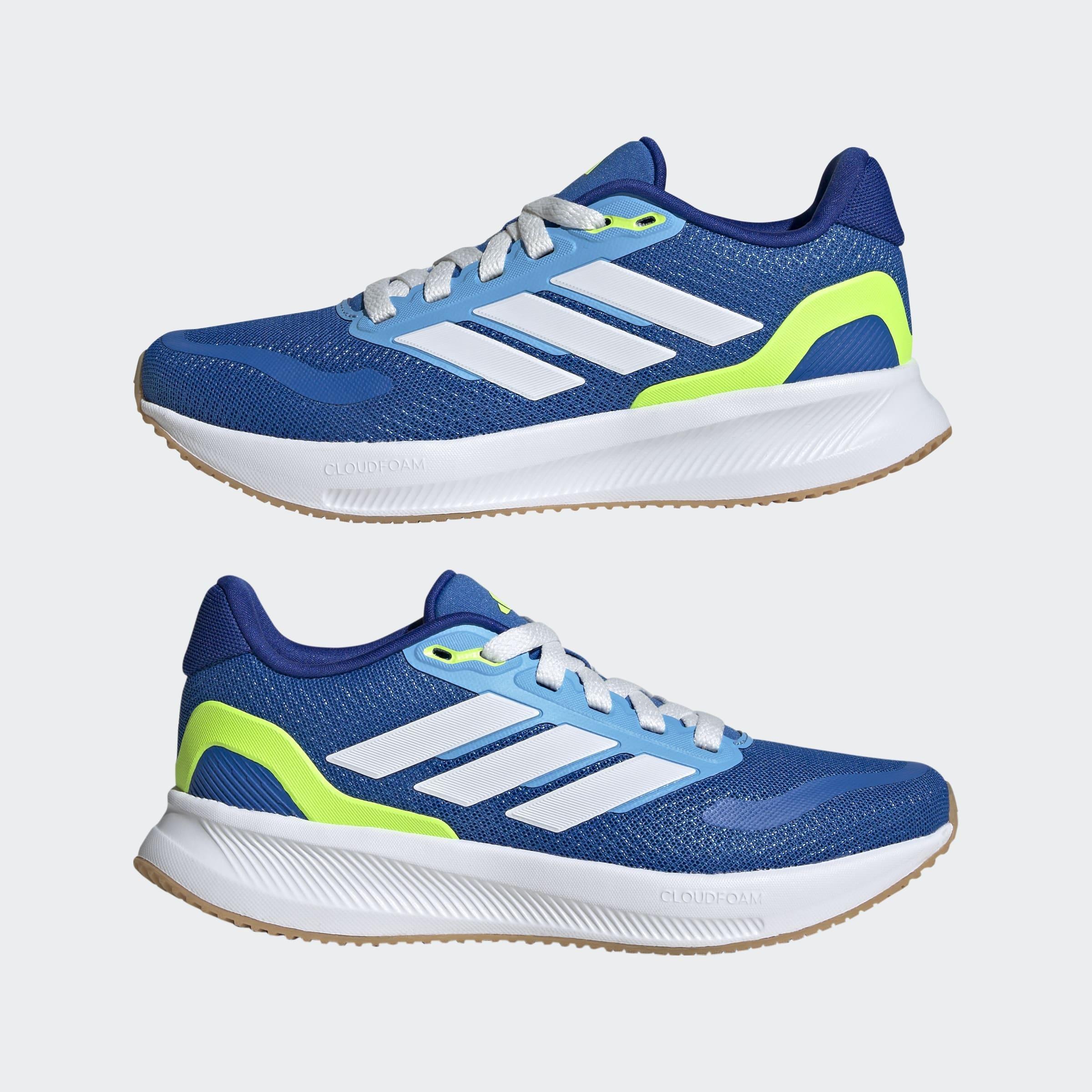 Kids Unisex Runfalcon 5 Shoes, Blue, A701_ONE, large image number 8