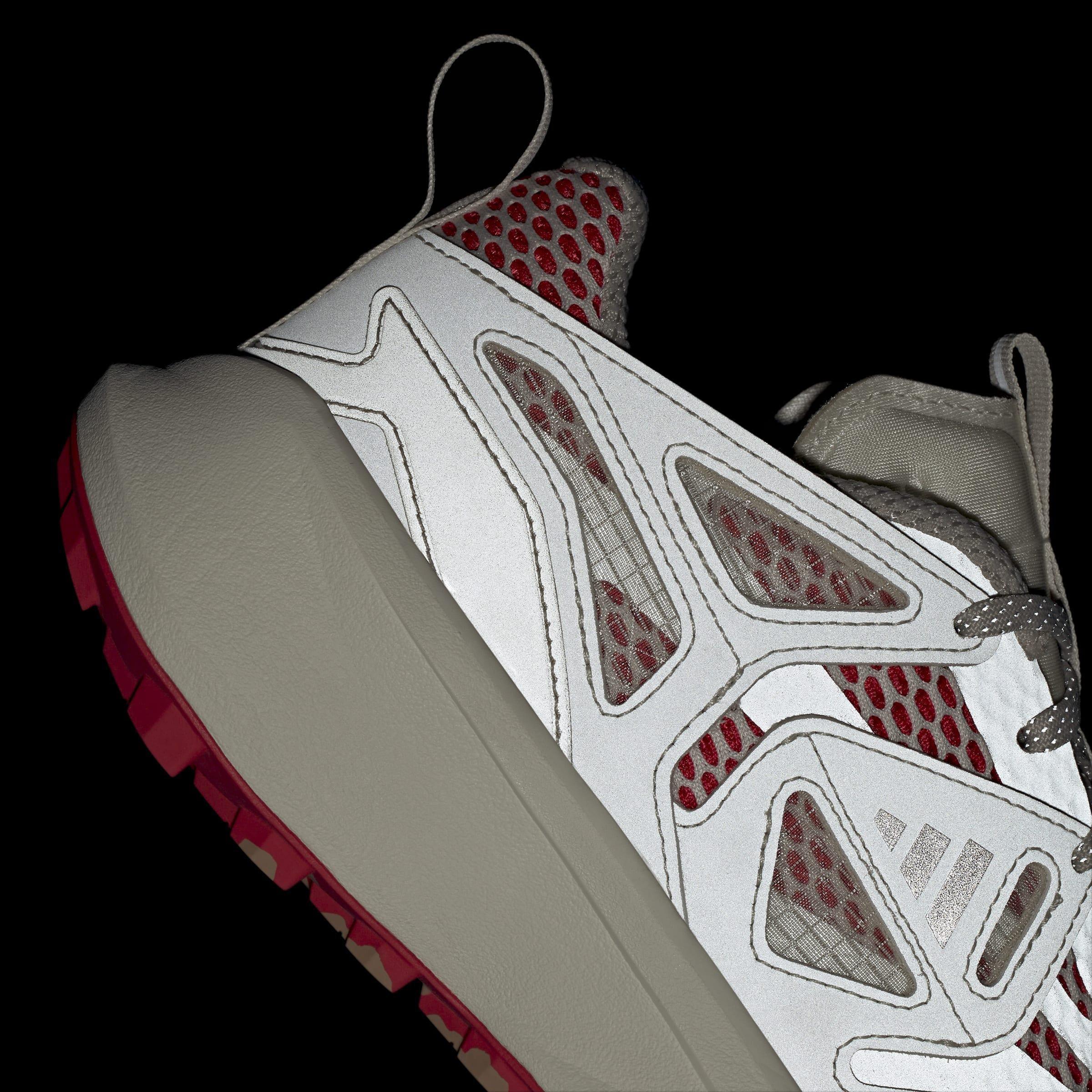 Kantai Trail Shoes, Red, A701_ONE, large image number 4