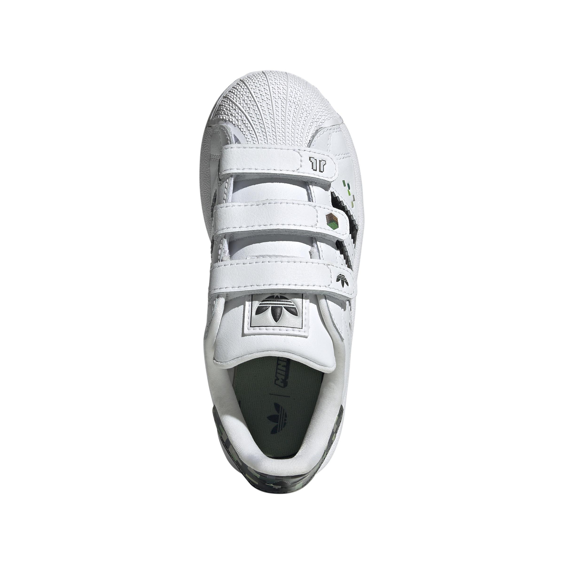 Unisex Superstar II x Minecraft Shoes, White, A701_ONE, large image number 1