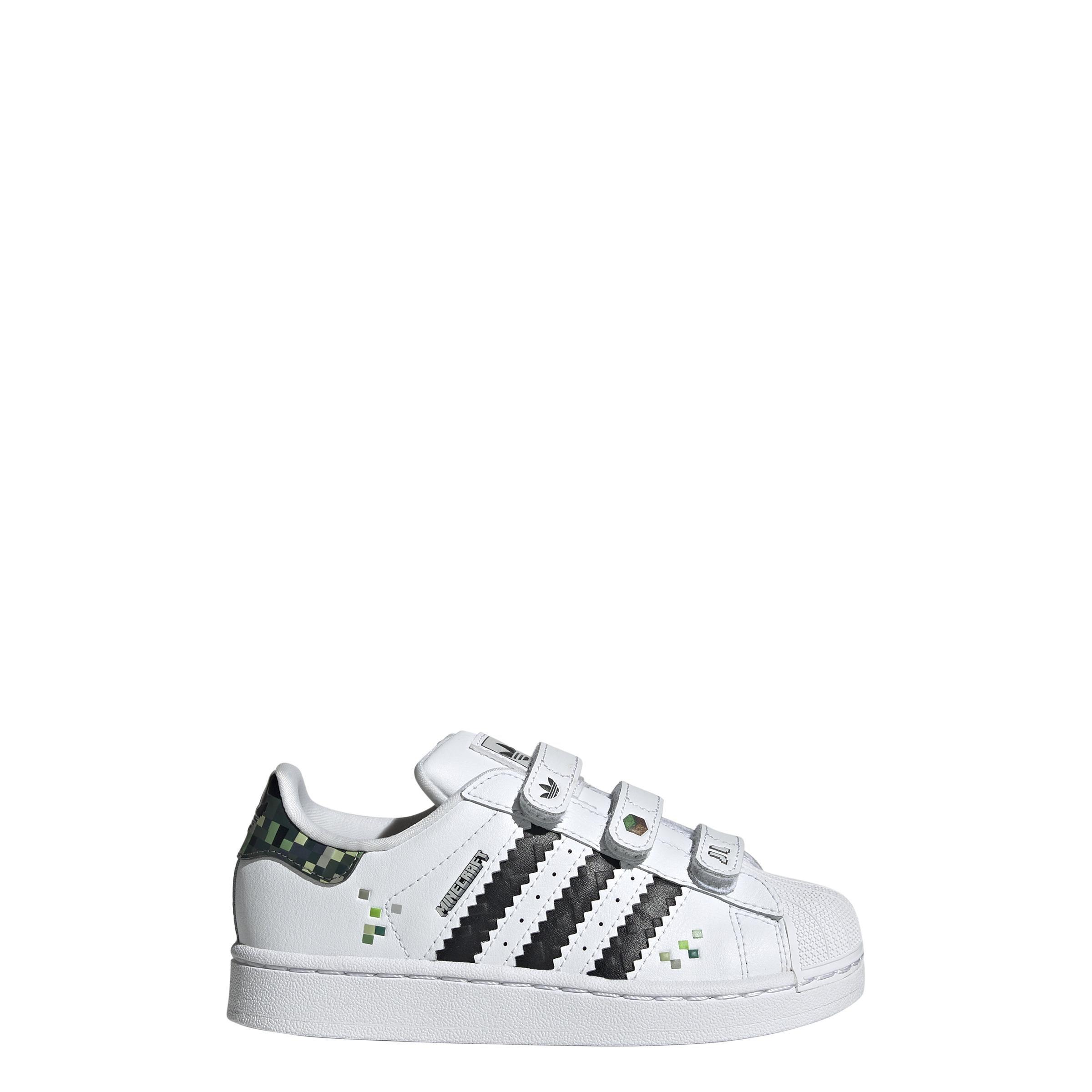 Unisex Superstar II x Minecraft Shoes, White, A701_ONE, large image number 9