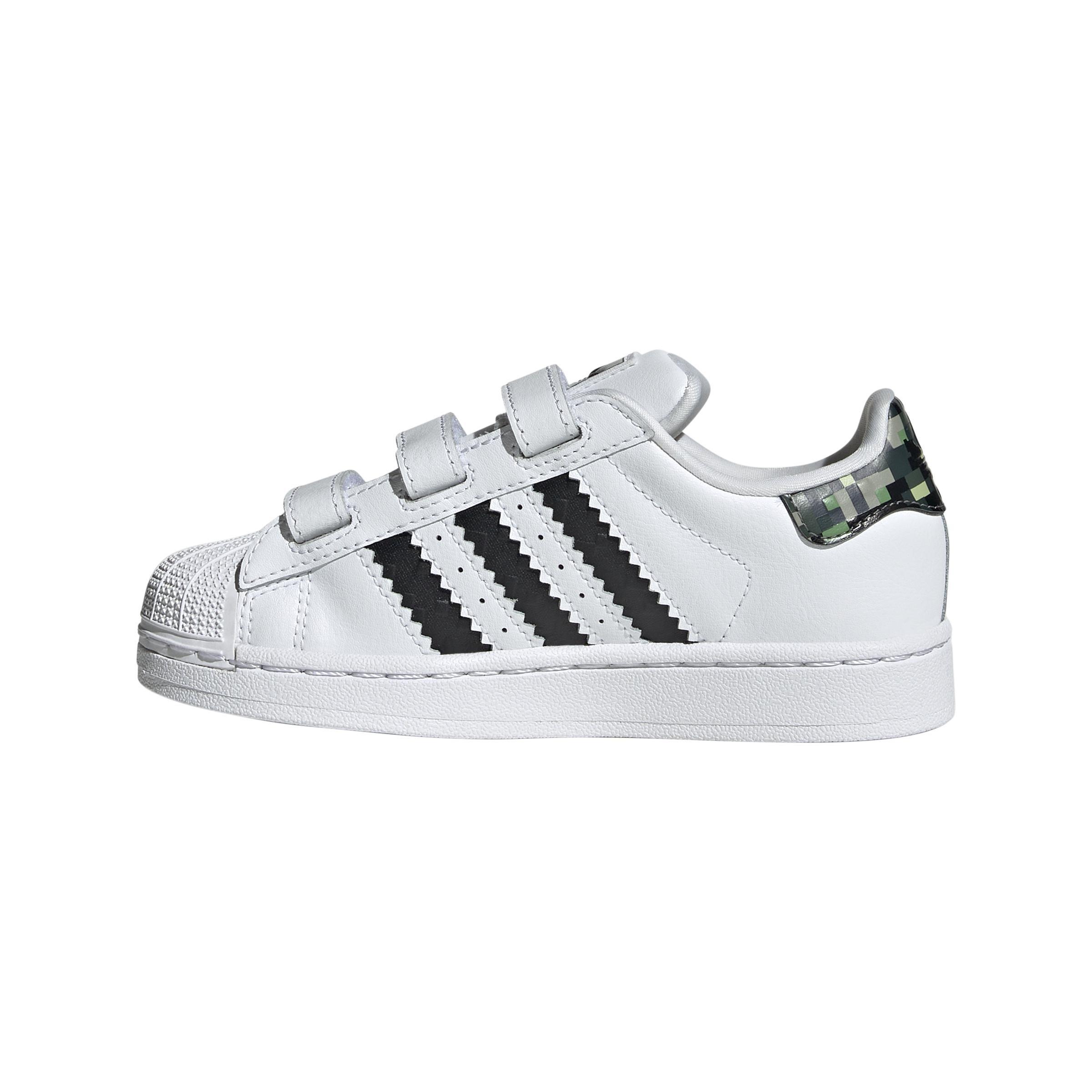 Unisex Superstar II x Minecraft Shoes, White, A701_ONE, large image number 12