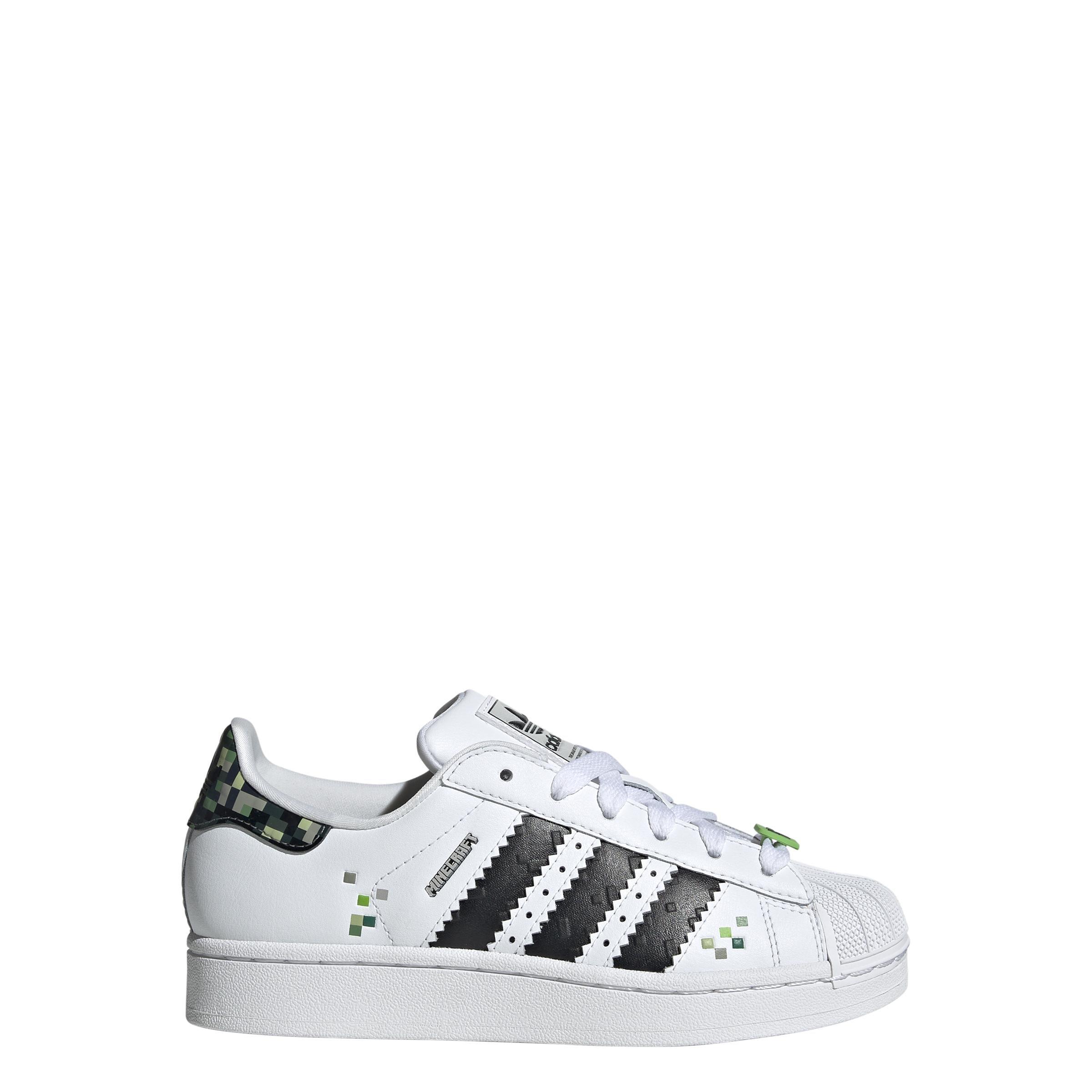 Unisex Superstar II x Minecraft Shoes, White, A701_ONE, large image number 12