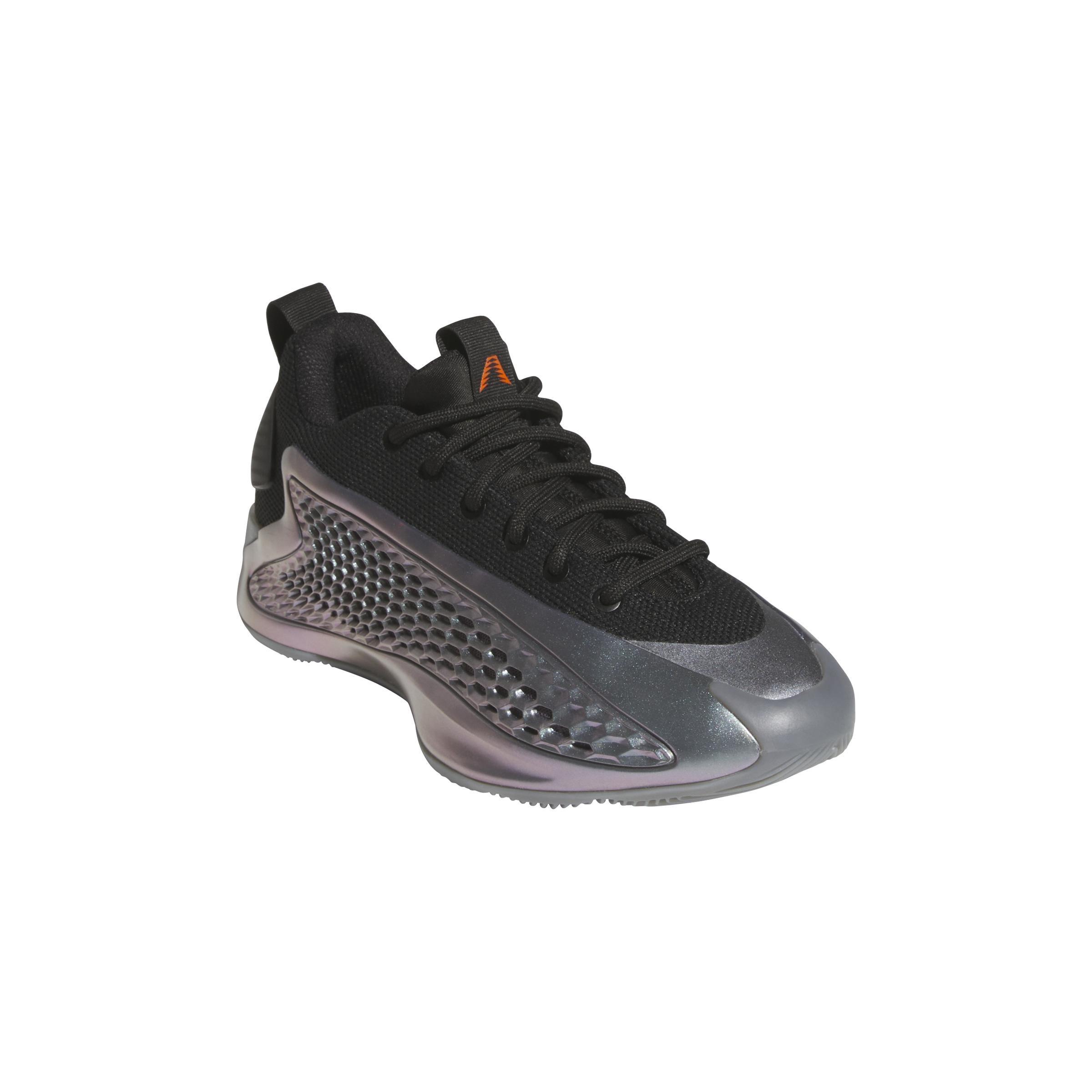 Unisex Kids Anthony Edwards 1 Low Trainers, Grey, A701_ONE, large image number 2