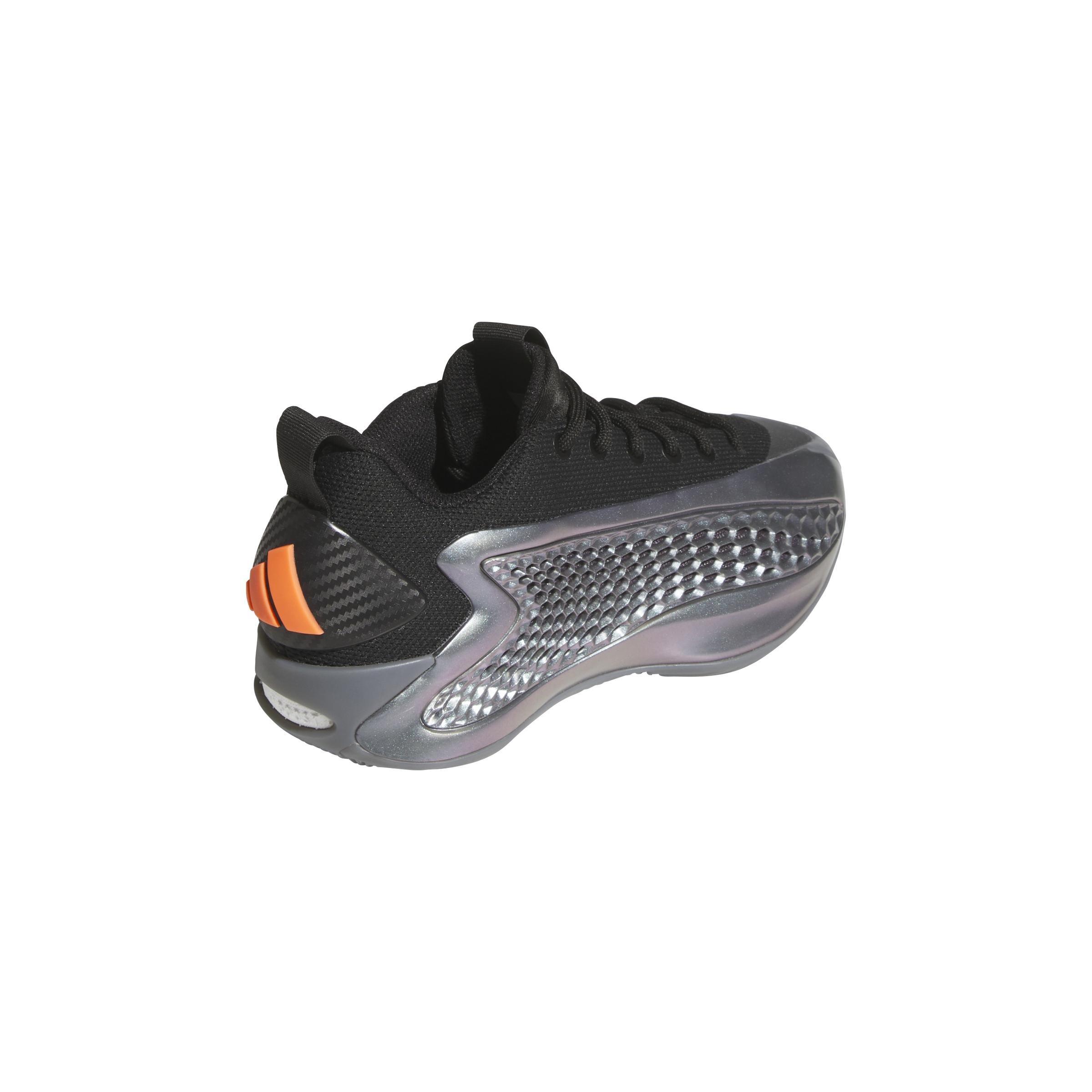 Unisex Kids Anthony Edwards 1 Low Trainers, Grey, A701_ONE, large image number 3