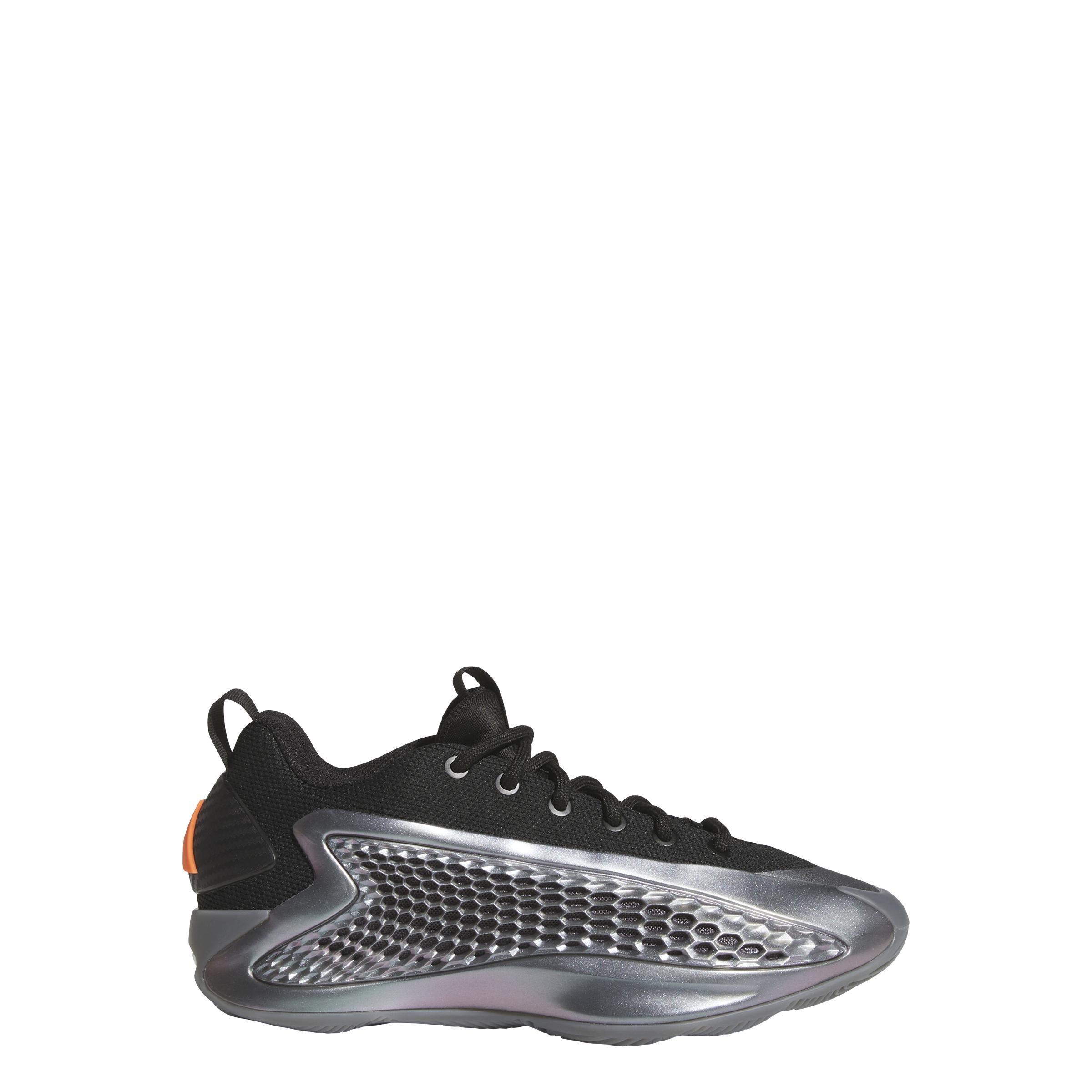 Unisex Kids Anthony Edwards 1 Low Trainers, Grey, A701_ONE, large image number 10