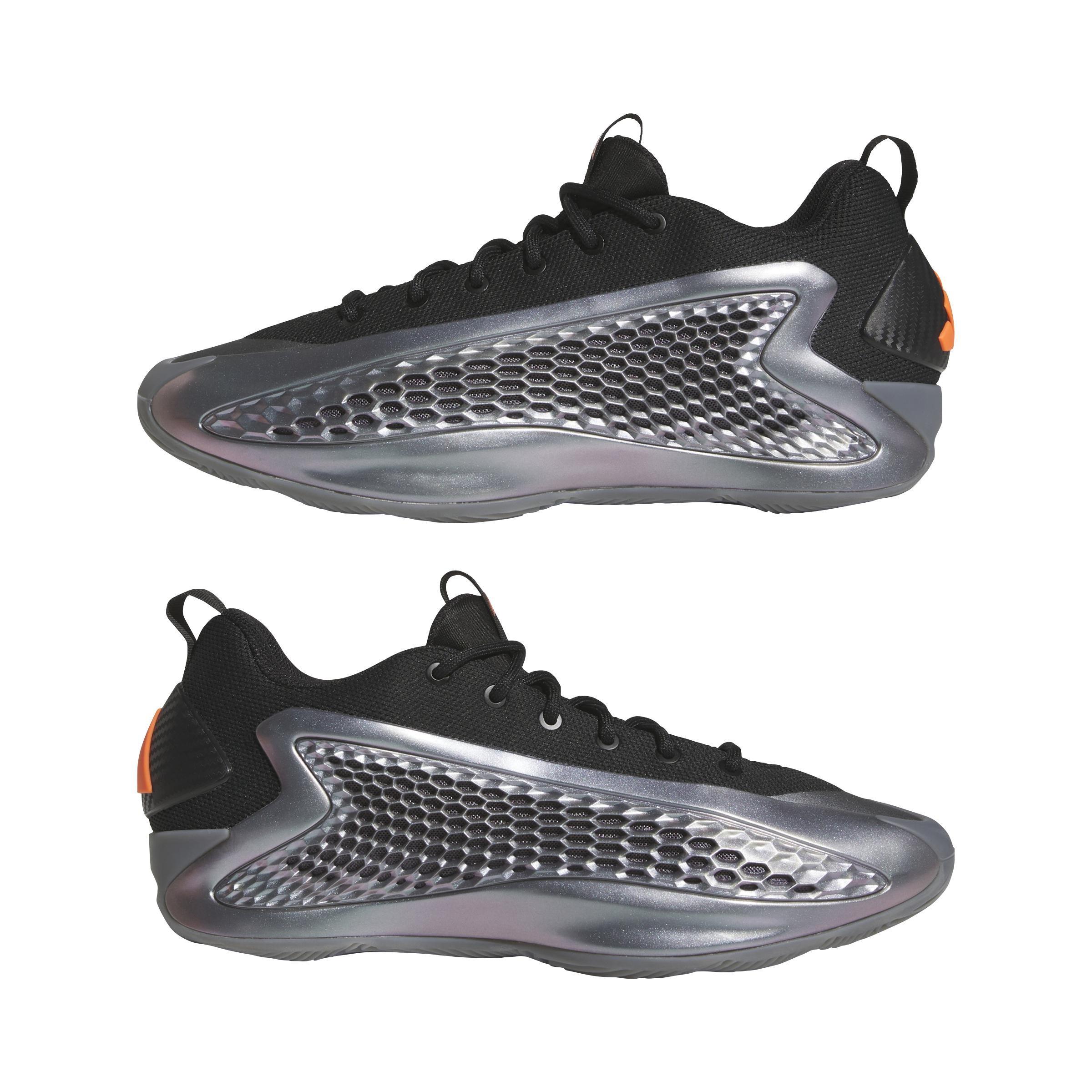 Unisex Anthony Edwards 1 Low Trainers, Grey, A701_ONE, large image number 8