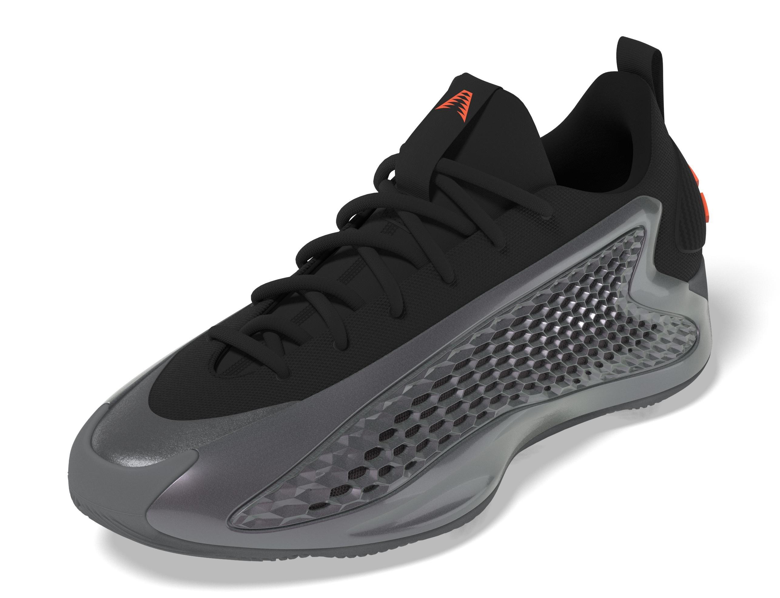 Unisex Anthony Edwards 1 Low Trainers, Grey, A701_ONE, large image number 11