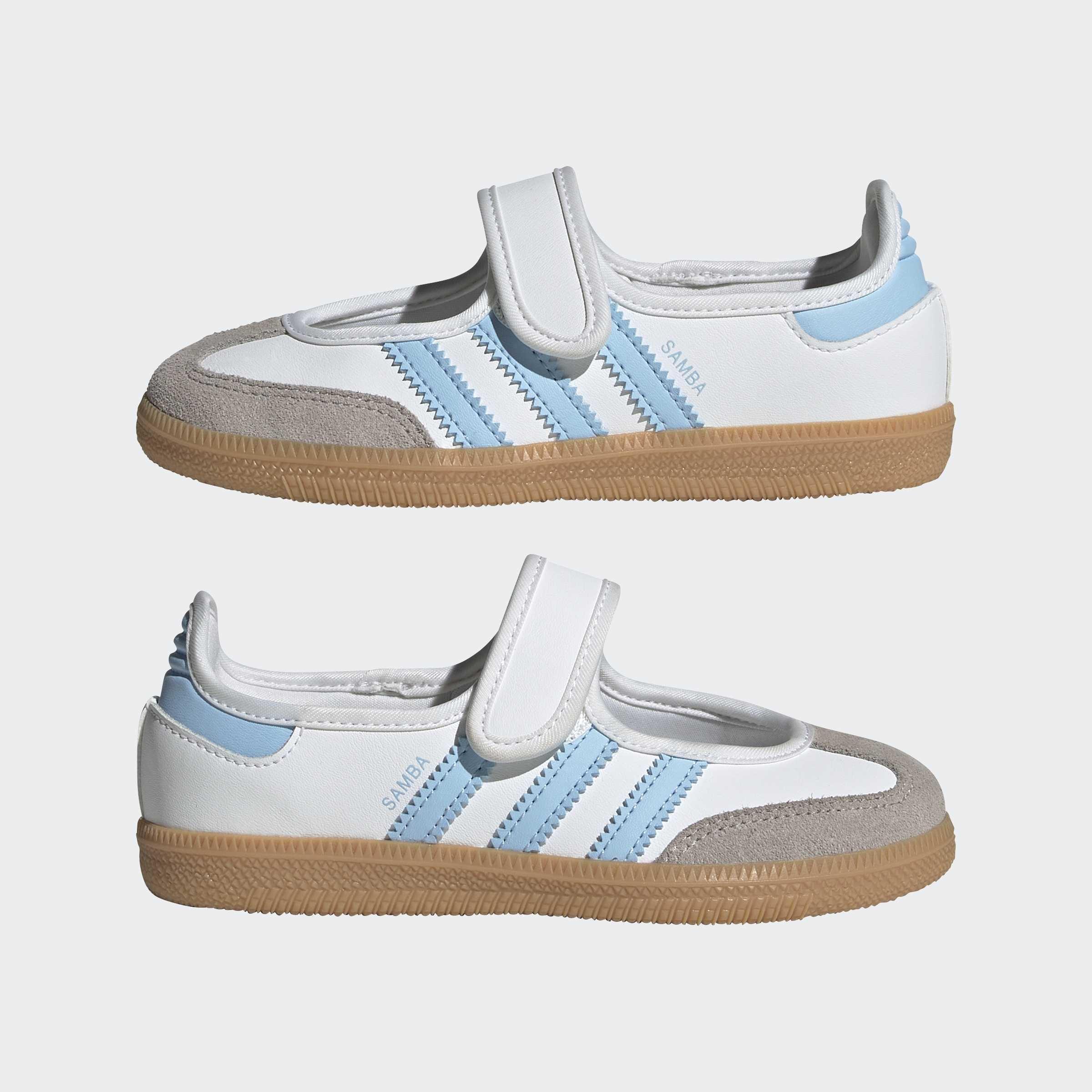 Kids Unisex Samba Jane Shoes, White, A701_ONE, large image number 6