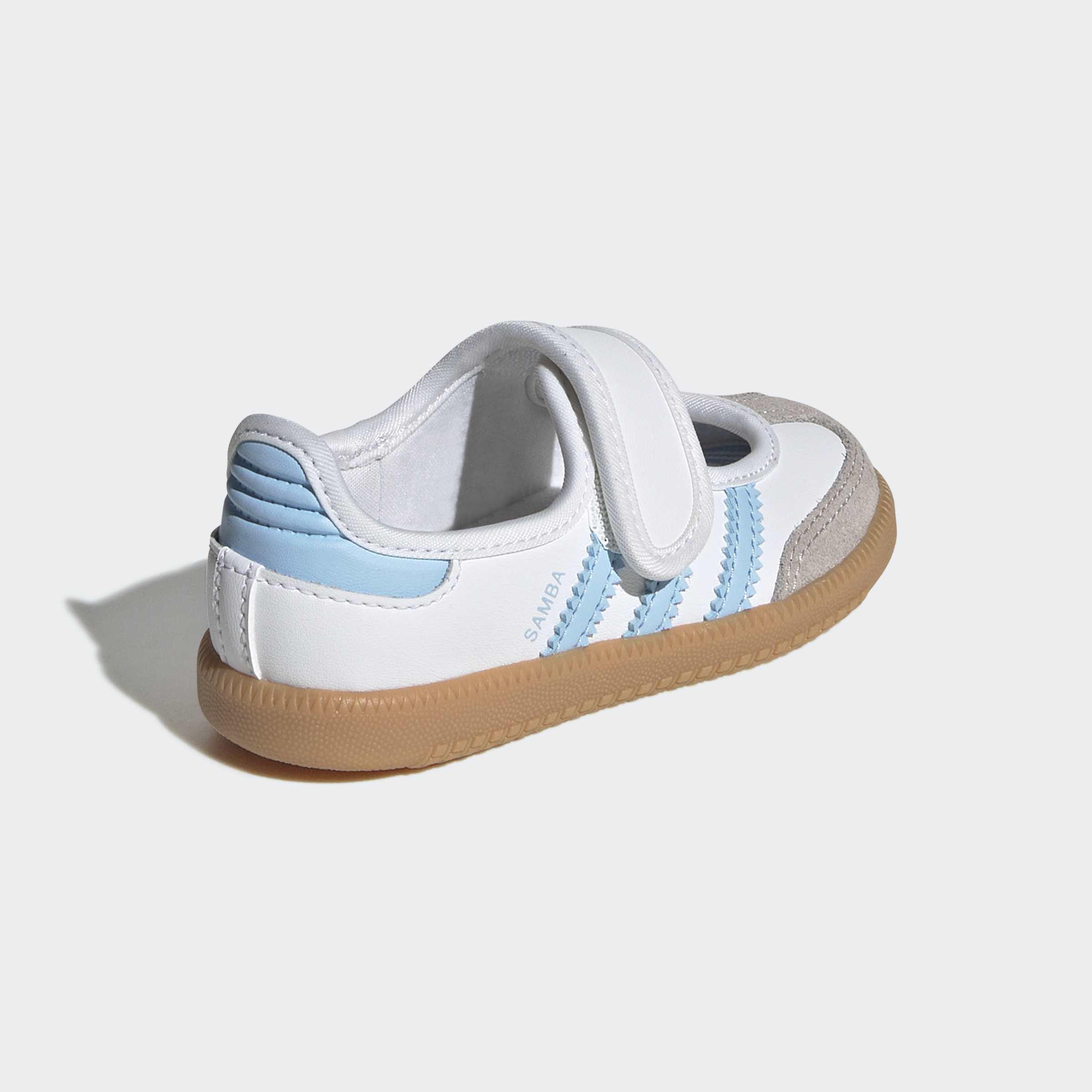 Kids Unisex Samba Jane Shoes, White, A701_ONE, large image number 3