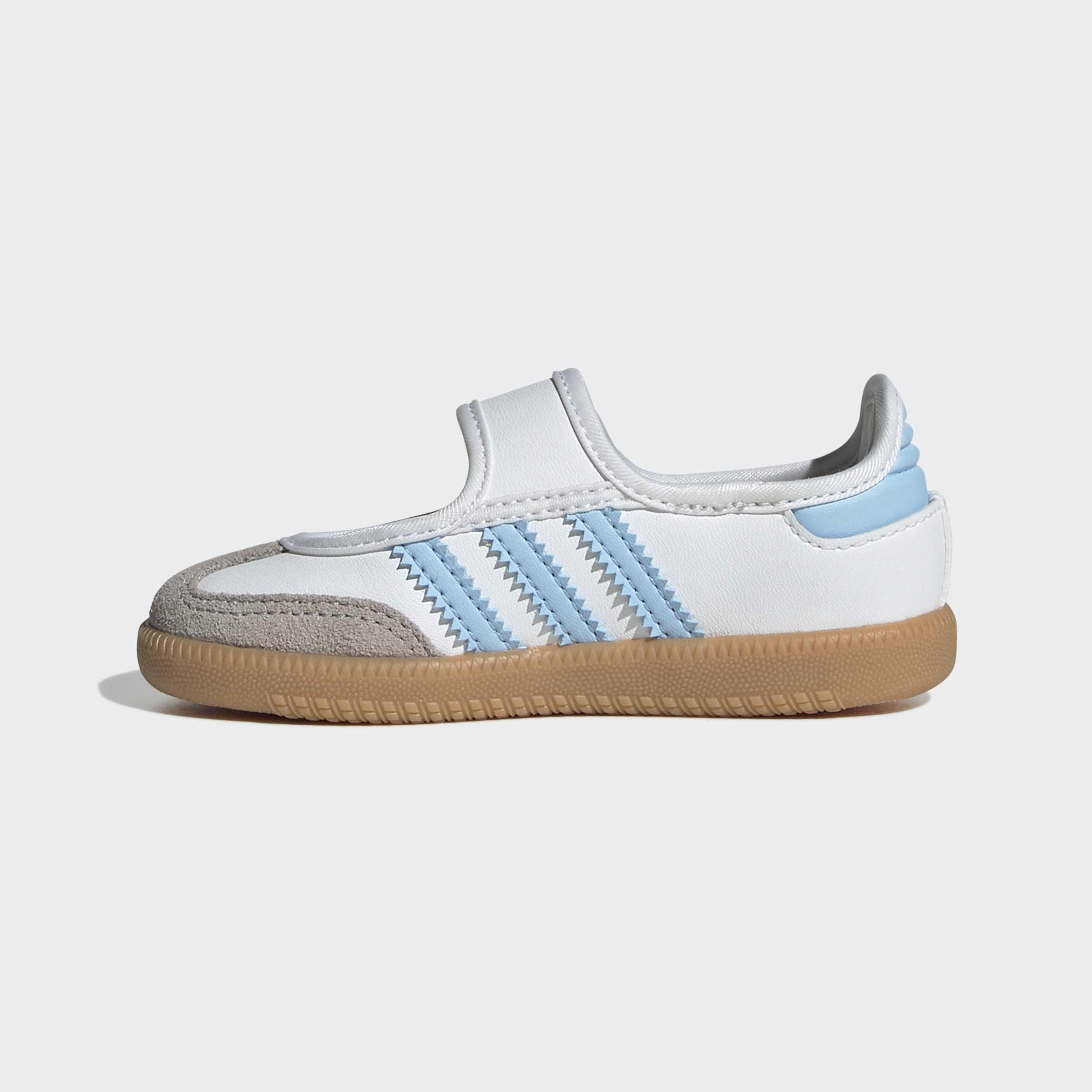 Kids Unisex Samba Jane Shoes, White, A701_ONE, large image number 6