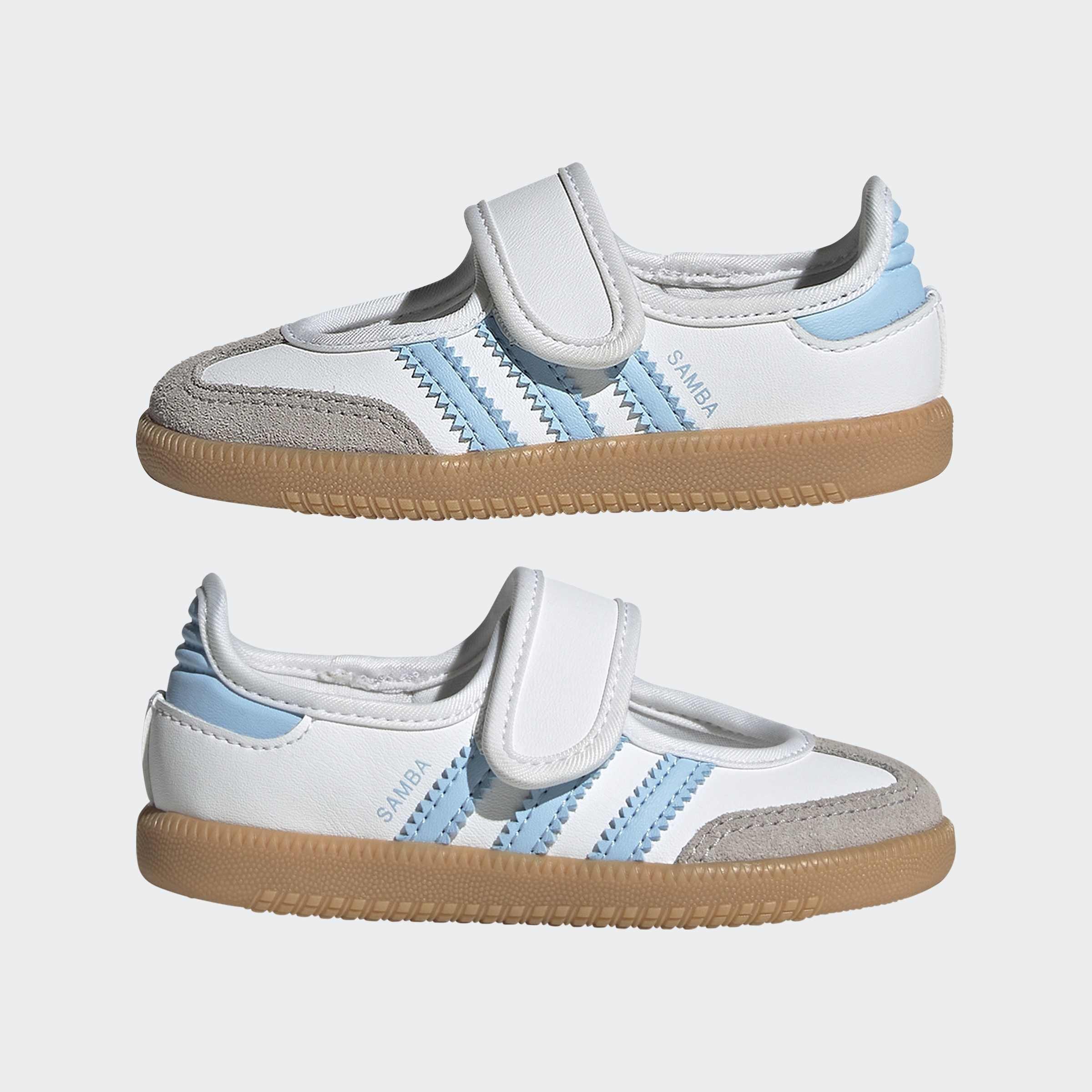 Kids Unisex Samba Jane Shoes, White, A701_ONE, large image number 8