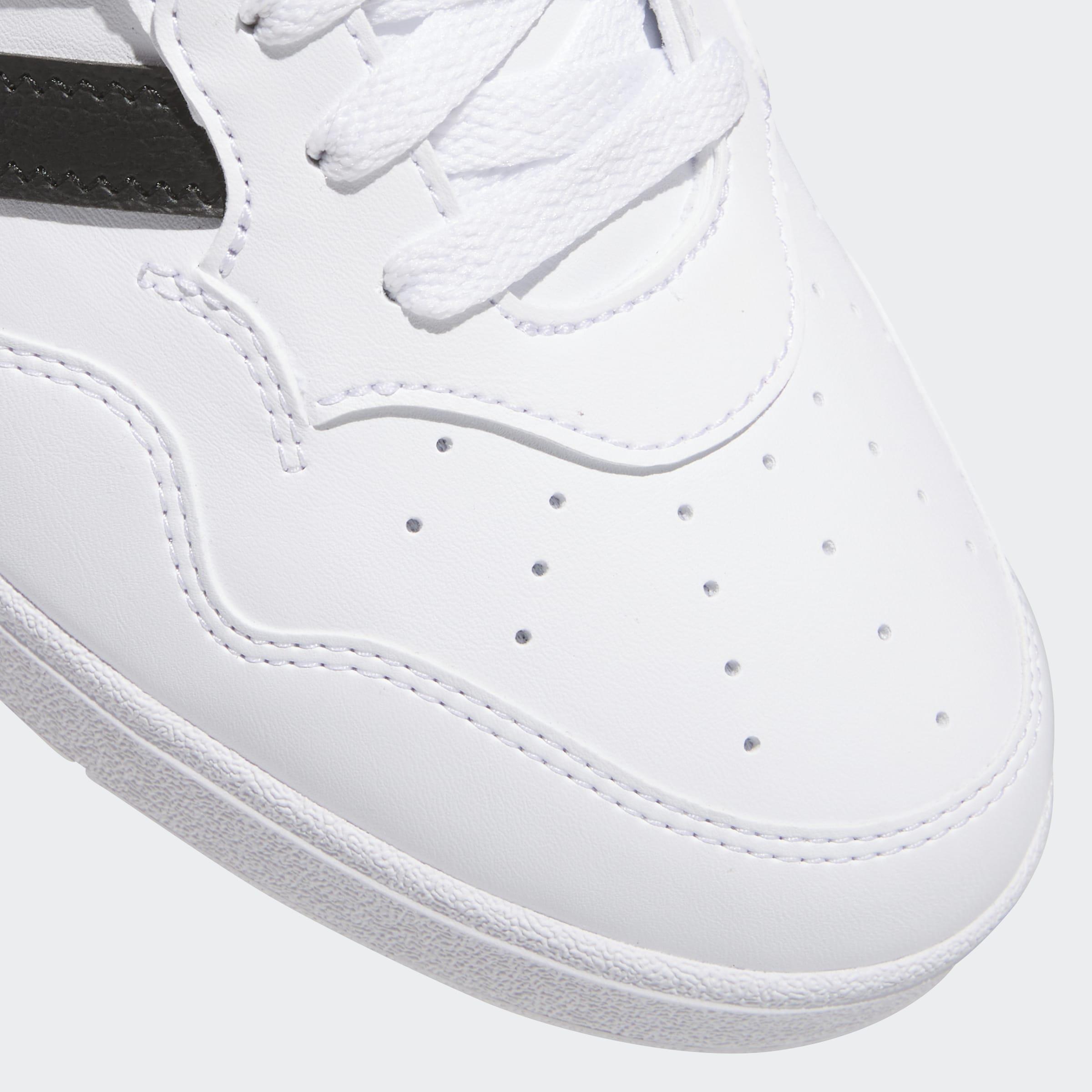 Unisex Hoops 4.0 Mid Shoes, White, A701_ONE, large image number 5