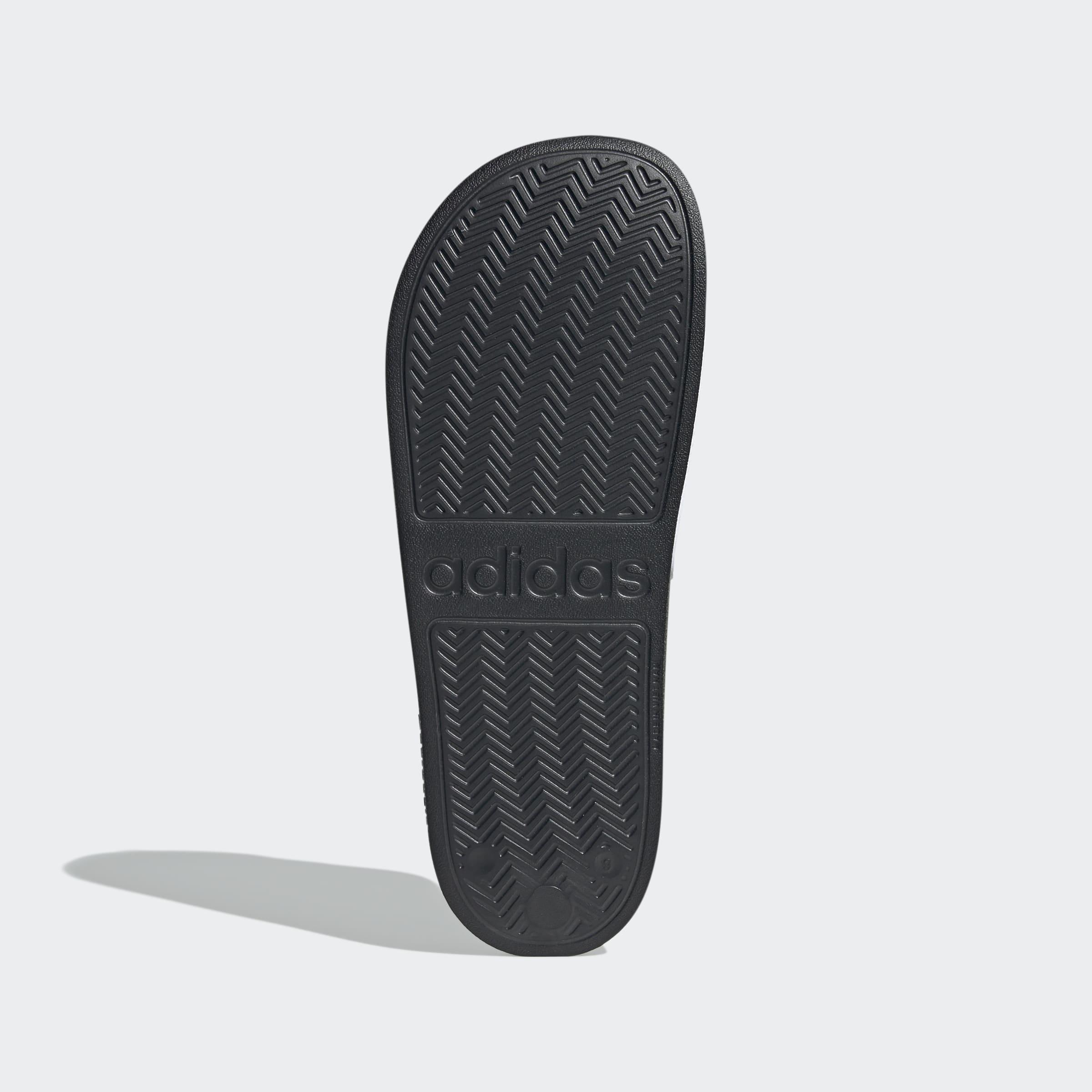 Unisex Adilette Shower Slides, White, A701_ONE, large image number 6
