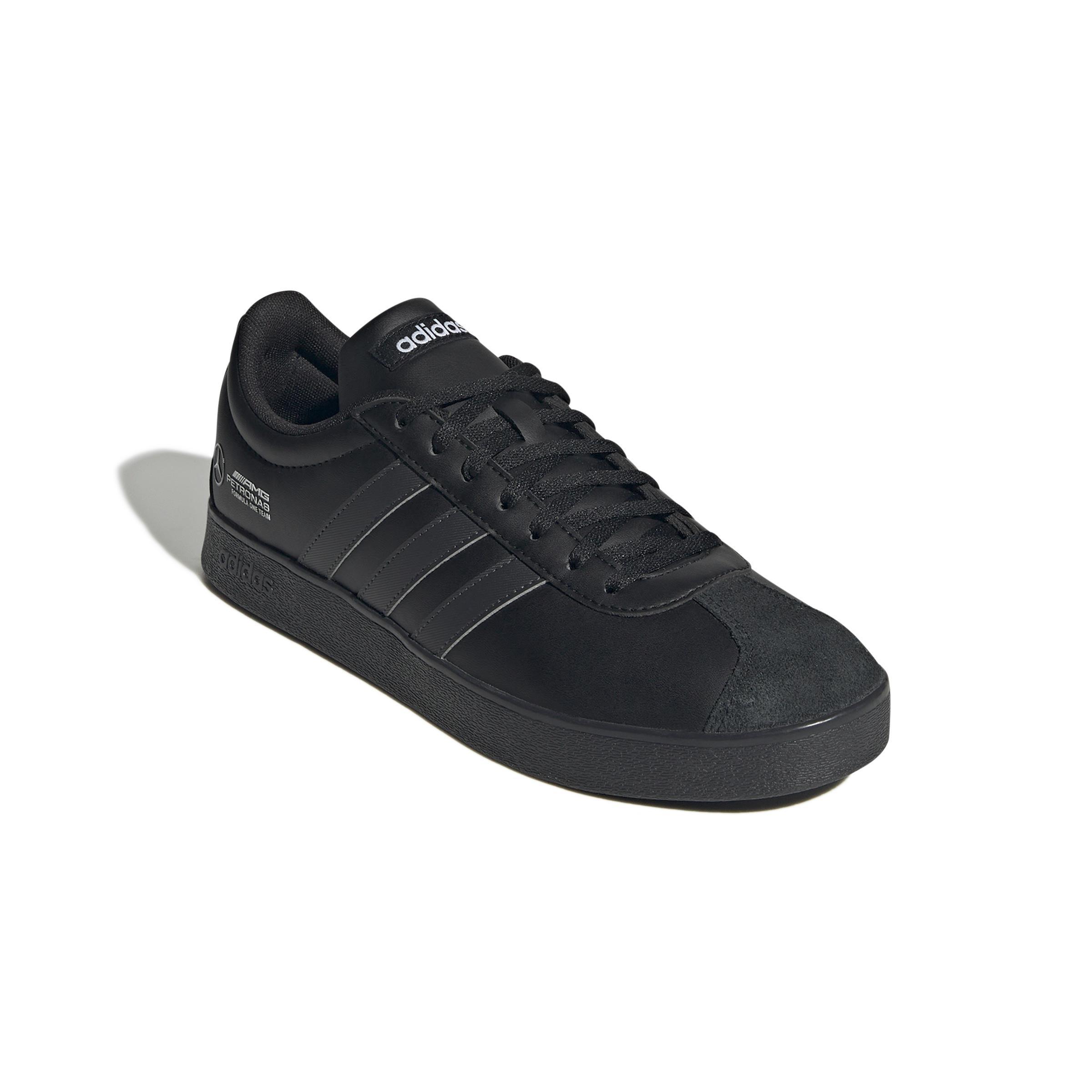 Unisex Mercedes - AMG Petronas Formula One Team Vl Court Base Trainers, Black, A701_ONE, large image number 2