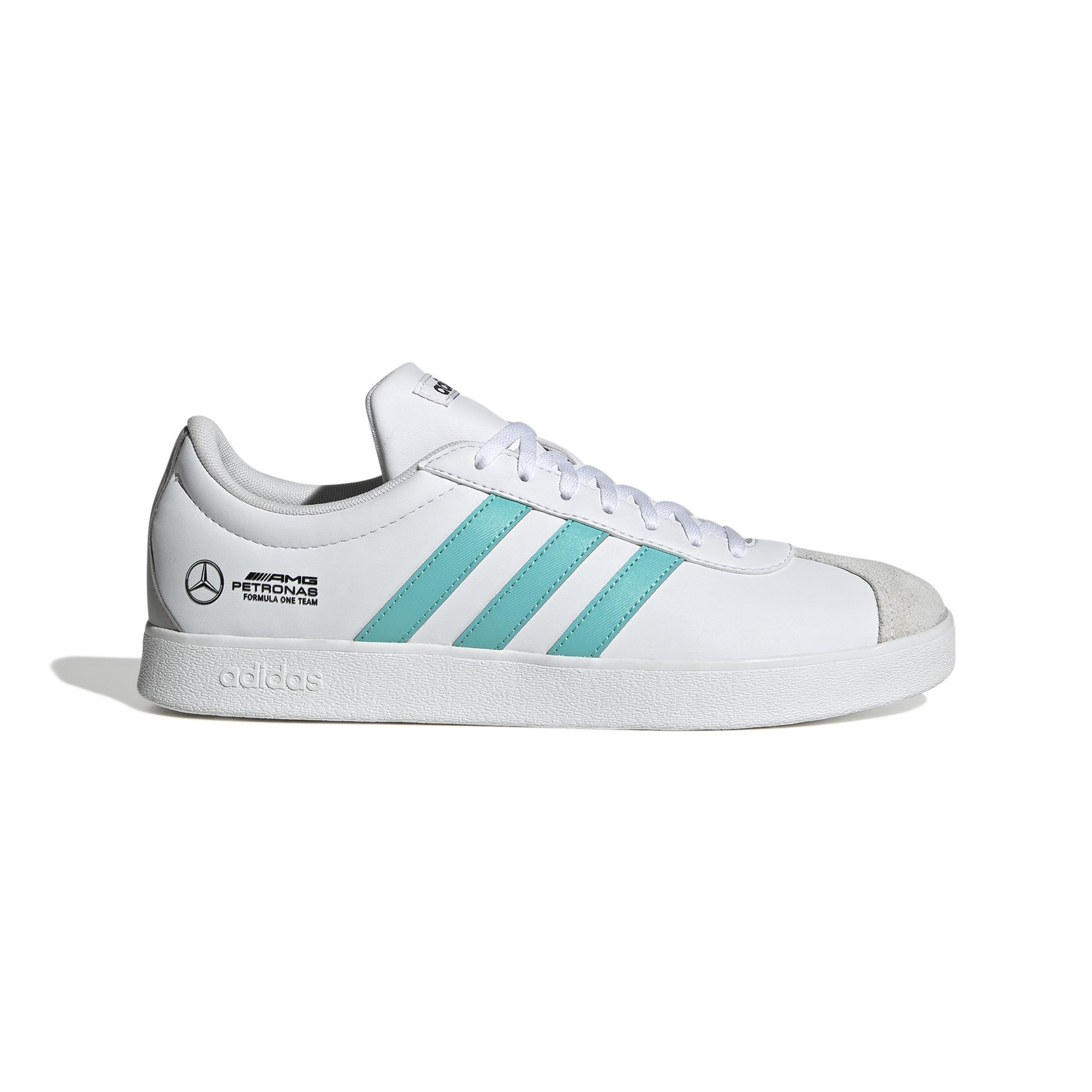 Unisex Mercedes - AMG Petronas Formula One Team Vl Court Base Trainers, White, A701_ONE, large image number 0