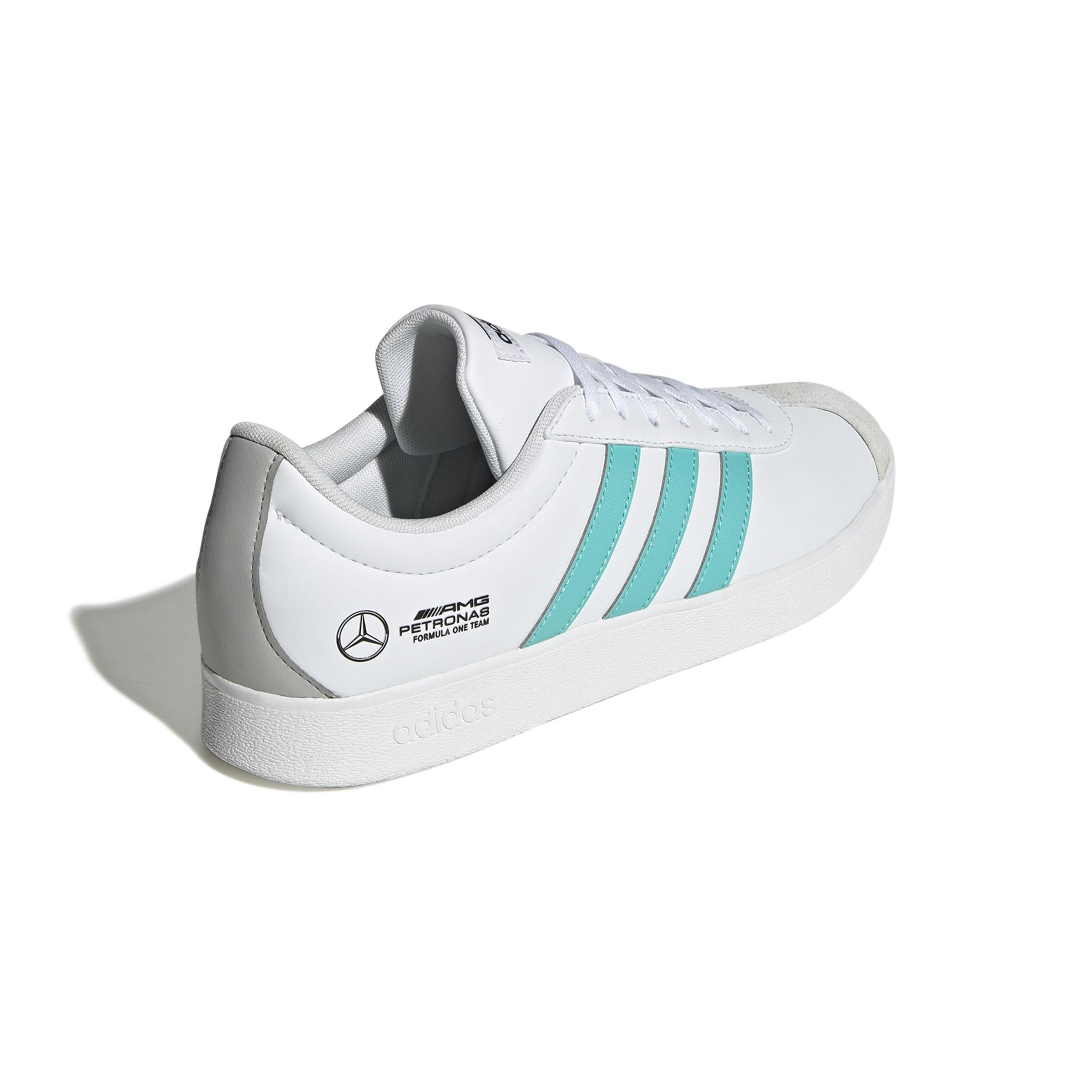 Unisex Mercedes - AMG Petronas Formula One Team Vl Court Base Trainers, White, A701_ONE, large image number 3