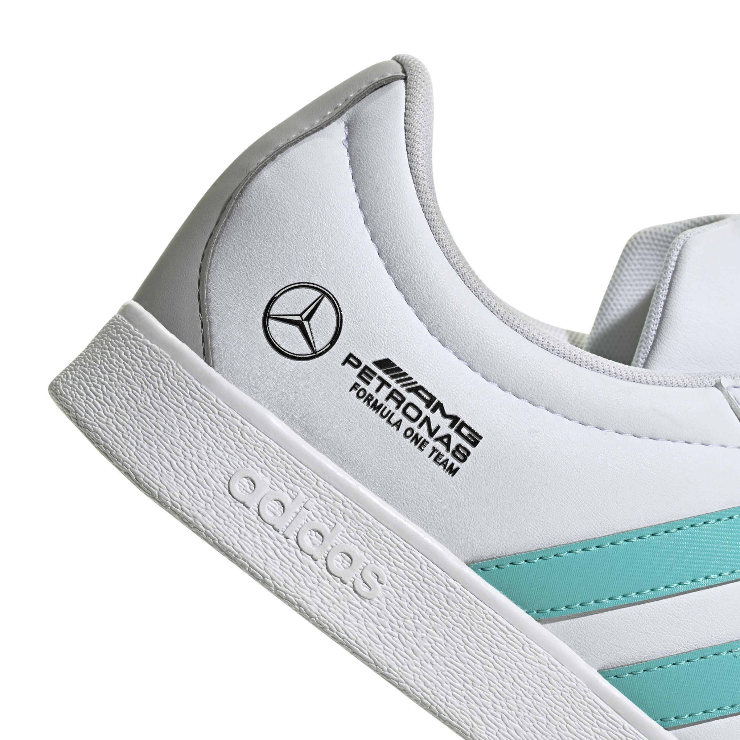 Unisex Mercedes - AMG Petronas Formula One Team Vl Court Base Trainers, White, A701_ONE, large image number 4