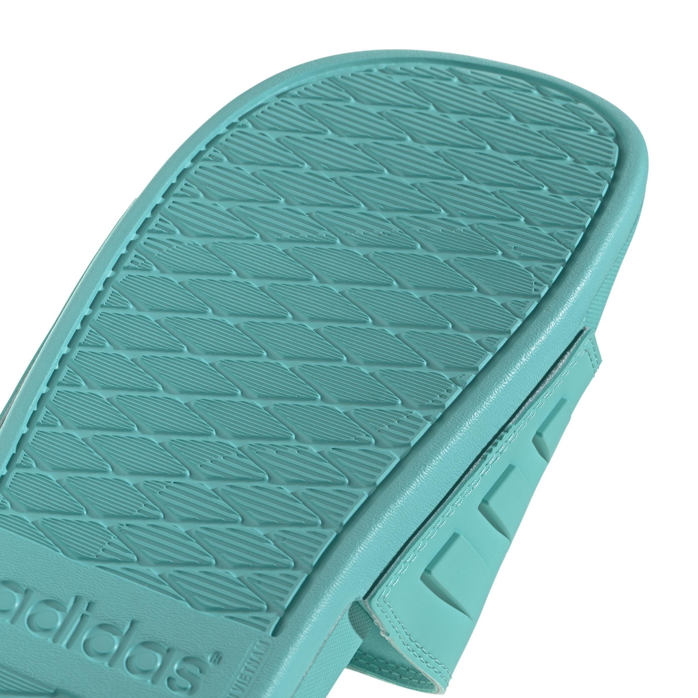 Unisex Mercedes - AMG Petronas Formula One Team Adilette Comfort Slides, Turquoise, A701_ONE, large image number 5