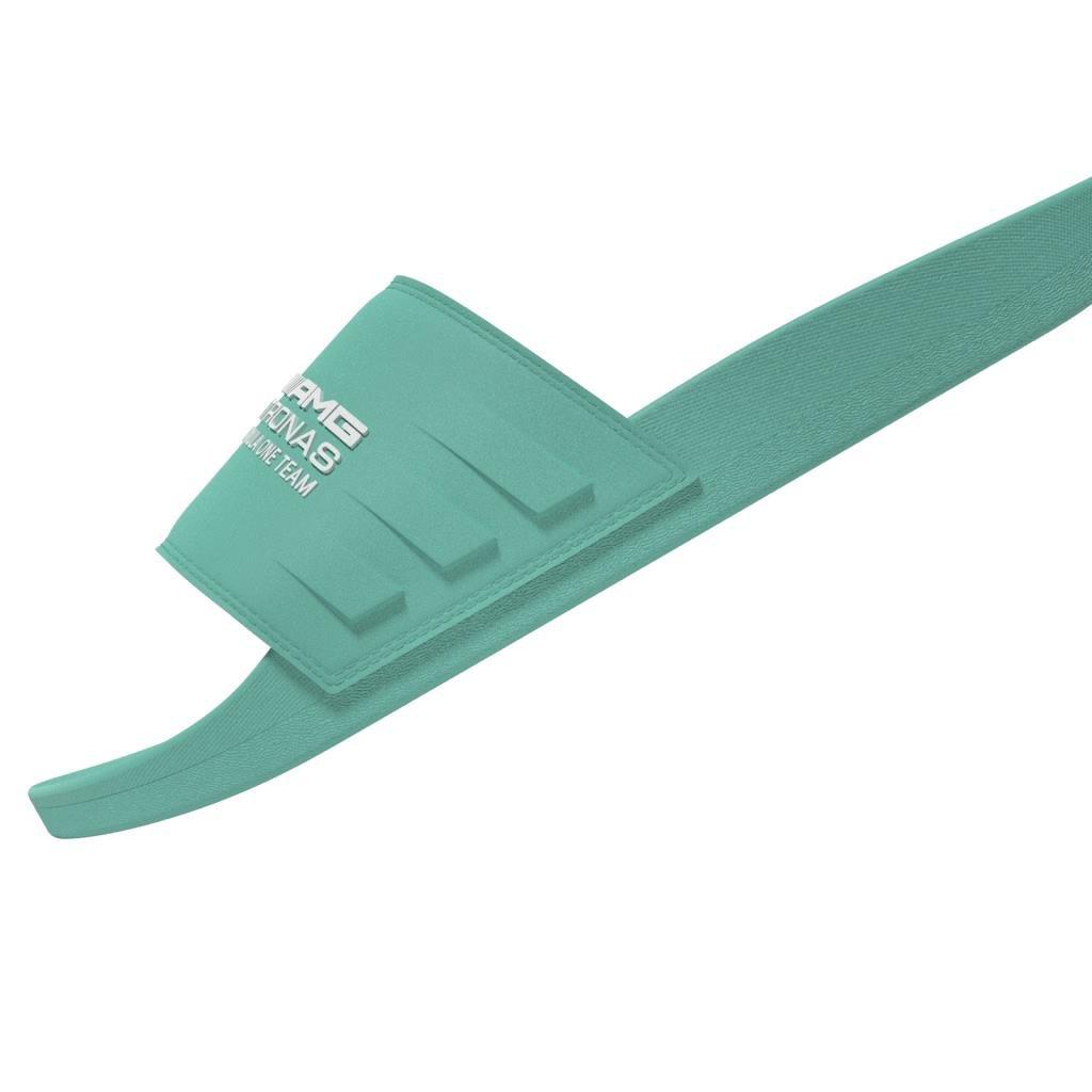 Unisex Mercedes - AMG Petronas Formula One Team Adilette Comfort Slides, Turquoise, , large image number 11