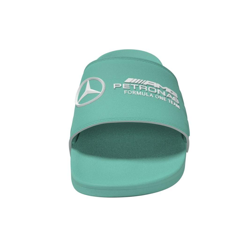 Unisex Mercedes - AMG Petronas Formula One Team Adilette Comfort Slides, Turquoise, A701_ONE, large image number 14