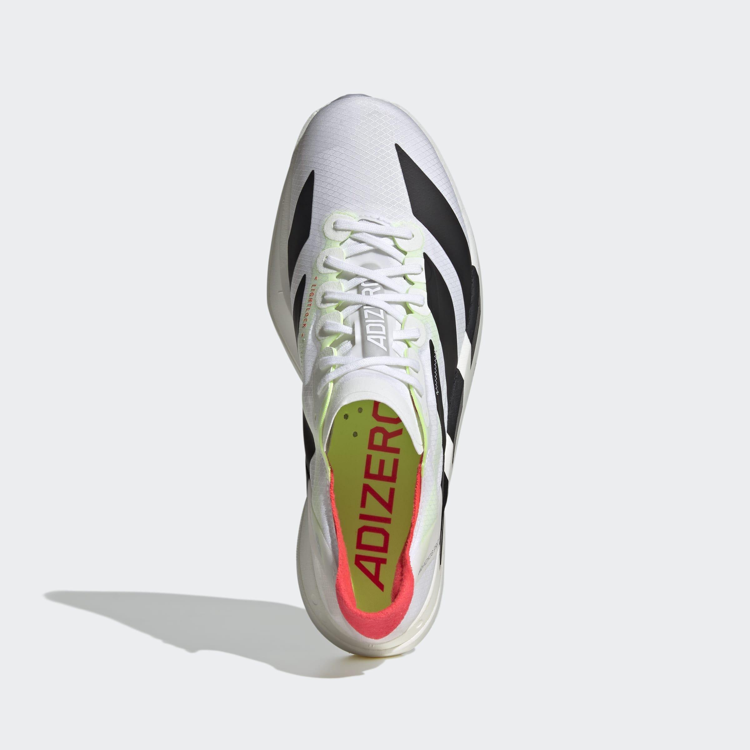 Adizero Adios Pro 4 Shoes, White, A701_ONE, large image number 1