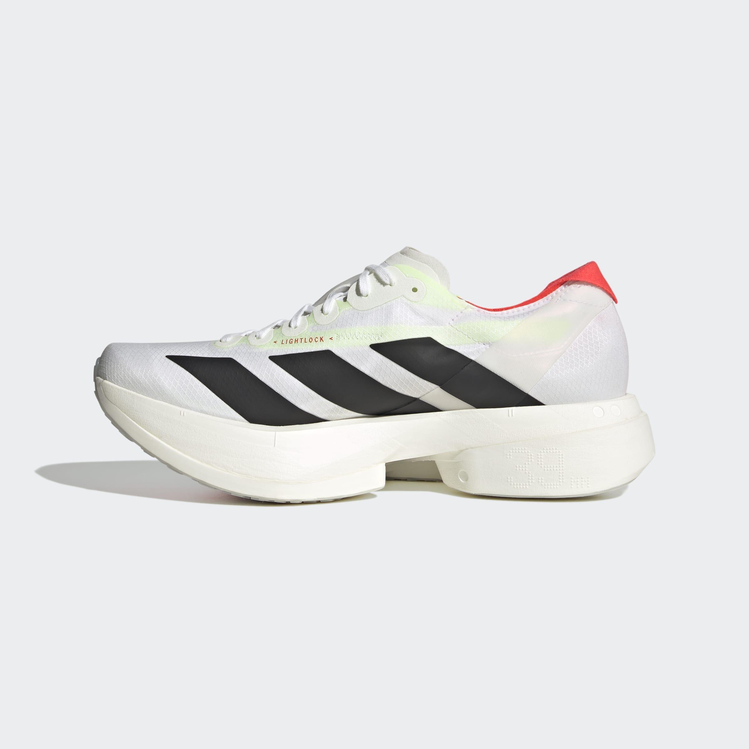 Adizero Adios Pro 4 Shoes, White, A701_ONE, large image number 6