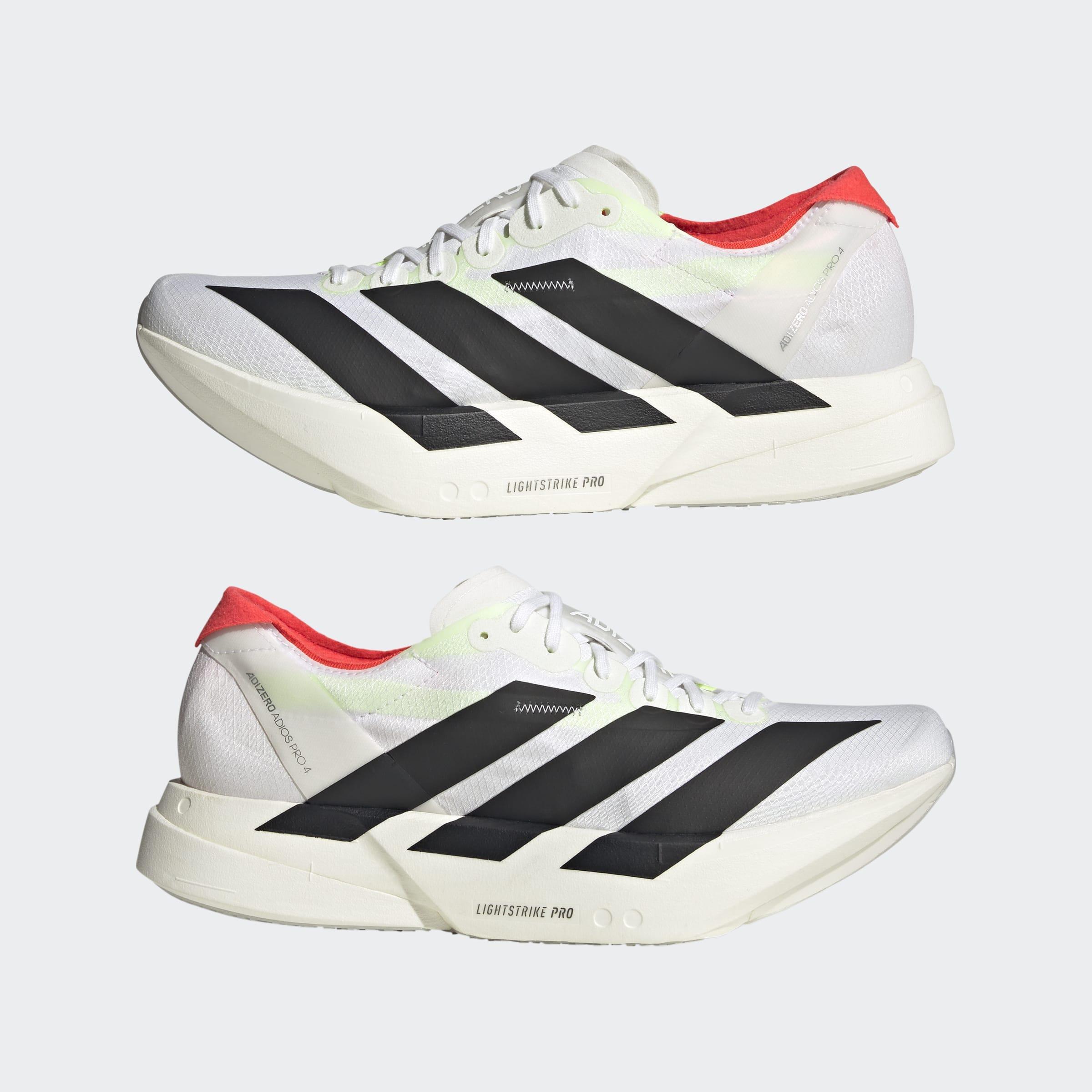 Adizero Adios Pro 4 Shoes, White, A701_ONE, large image number 7