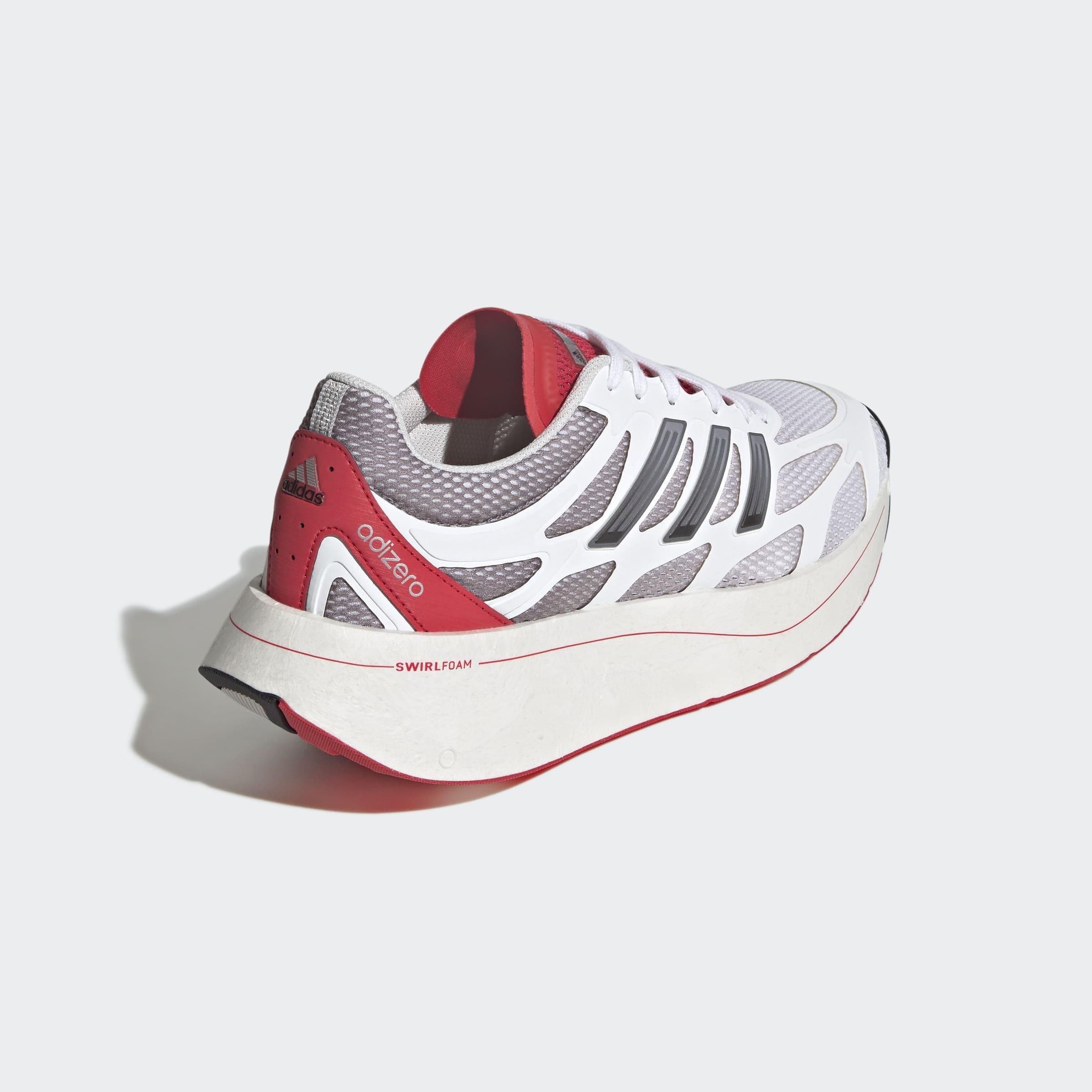 Unisex Adizero Aruku Shoes, White, A701_ONE, large image number 3