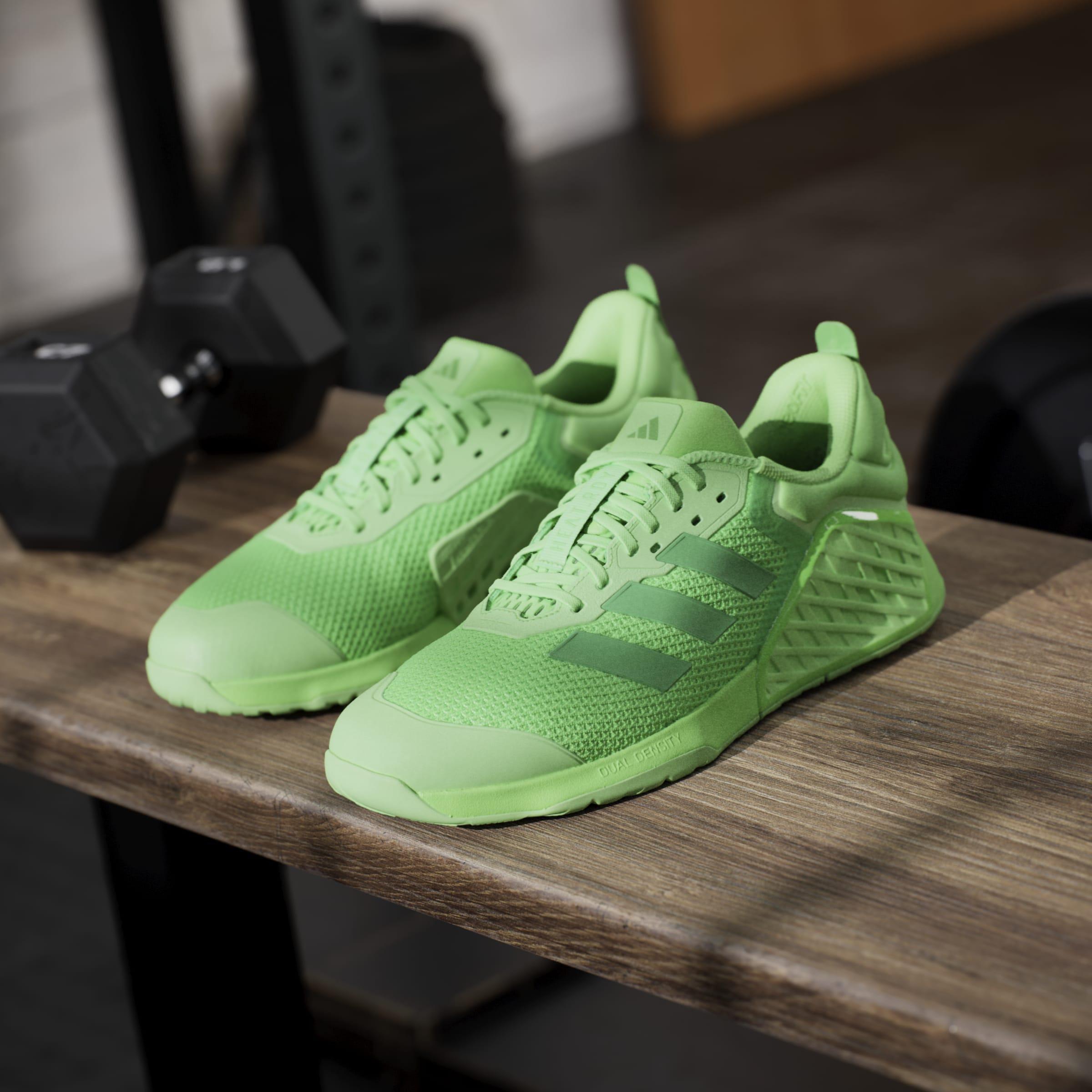 Unisex Dropset 3 strength training shoes, Green, A701_ONE, large image number 7