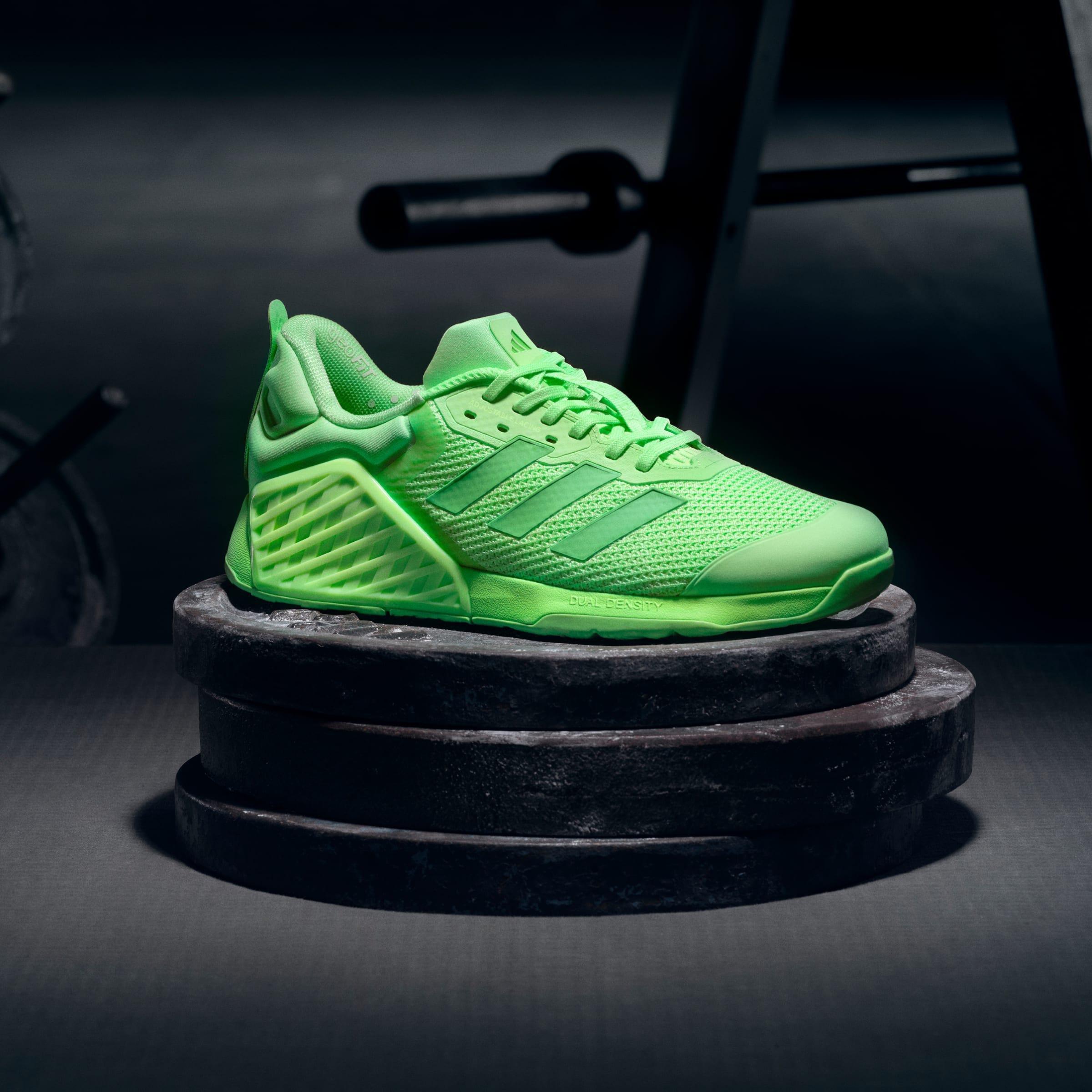 Unisex Dropset 3 strength training shoes, Green, A701_ONE, large image number 13