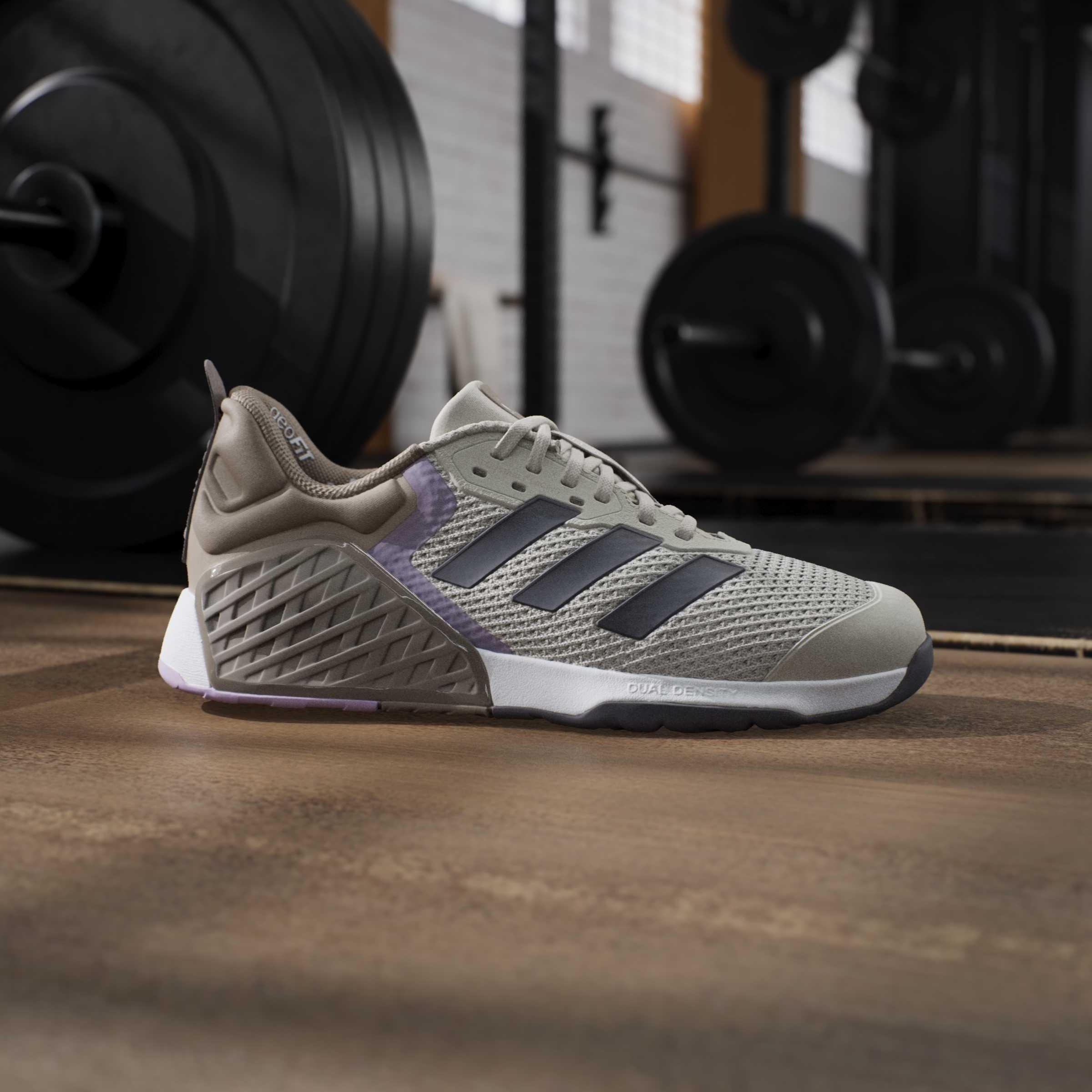 Dropset 3 Training Shoes, Grey, A701_ONE, large image number 9