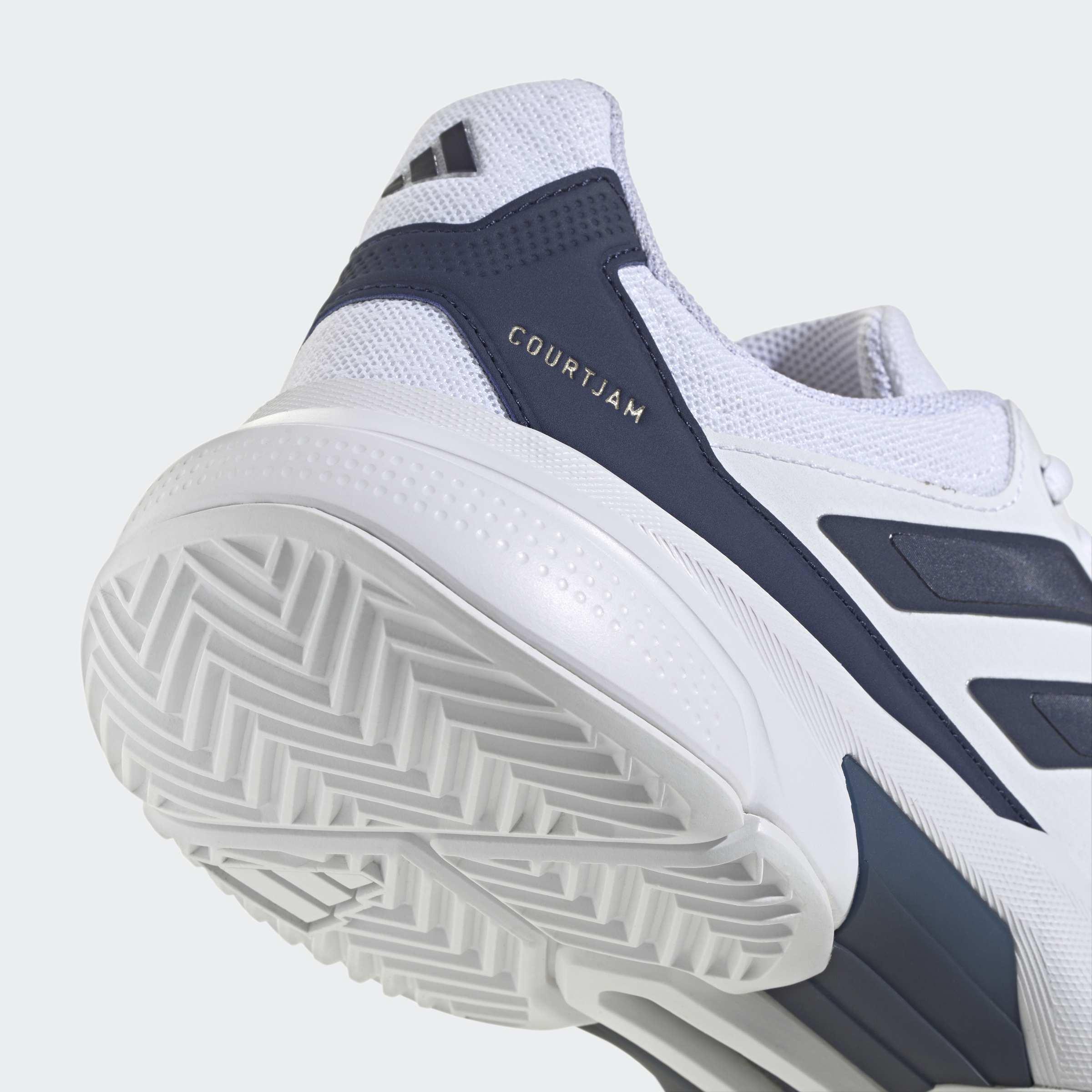 Courtjam Control 3 Tennis Shoes, White, A701_ONE, large image number 4