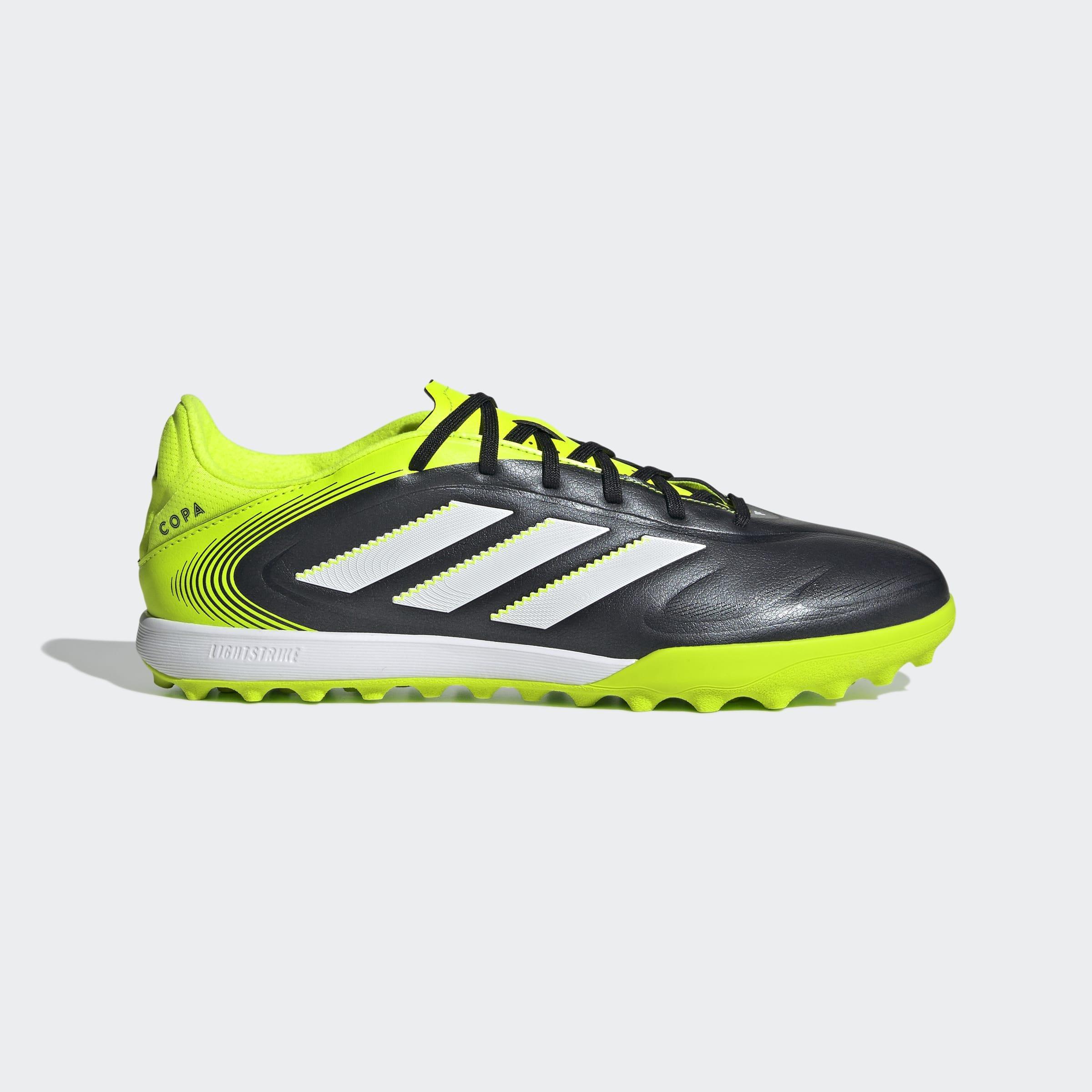 Unisex Copa Pure 3 League Turf Boots, Black, A701_ONE, large image number 0