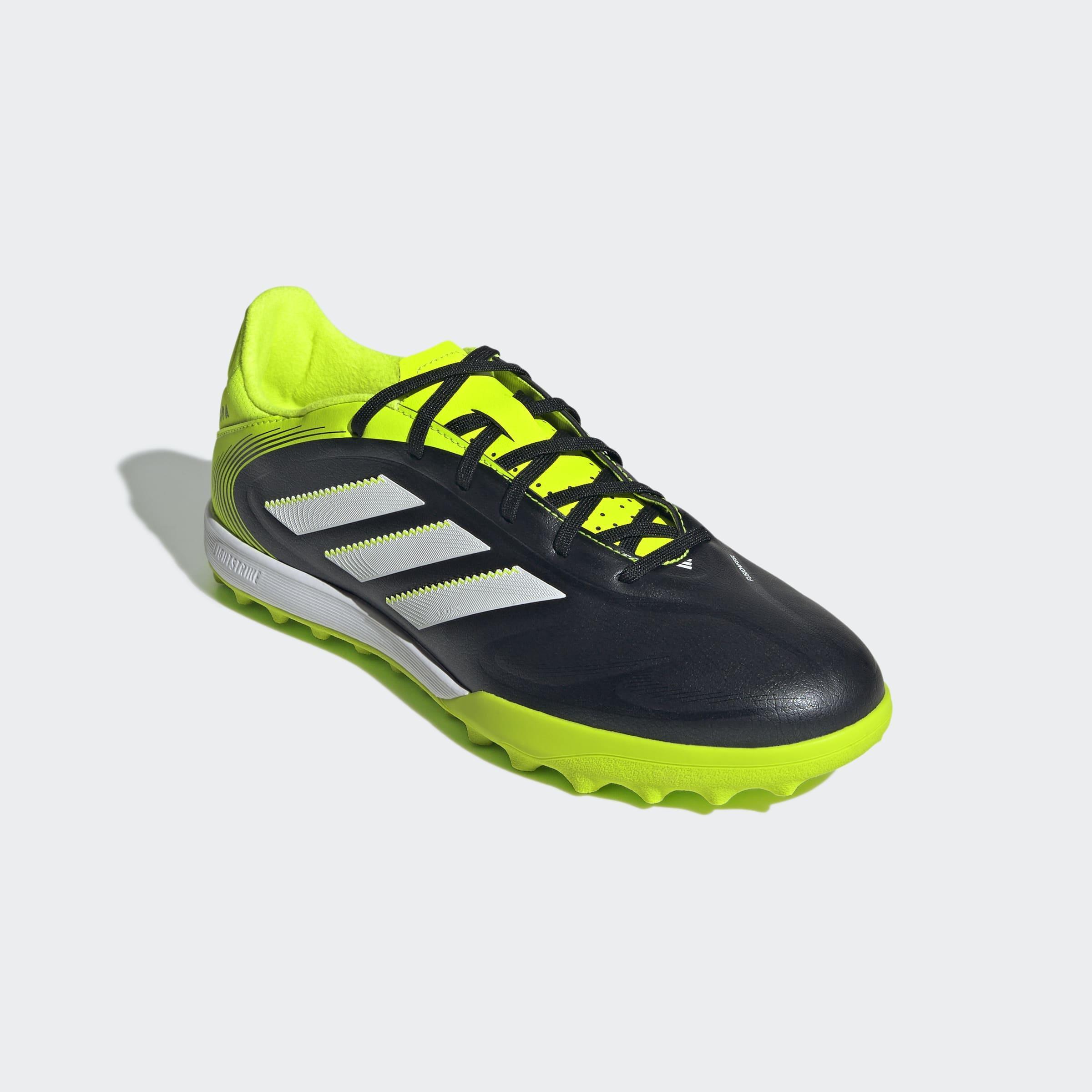 Unisex Copa Pure 3 League Turf Boots, Black, A701_ONE, large image number 2