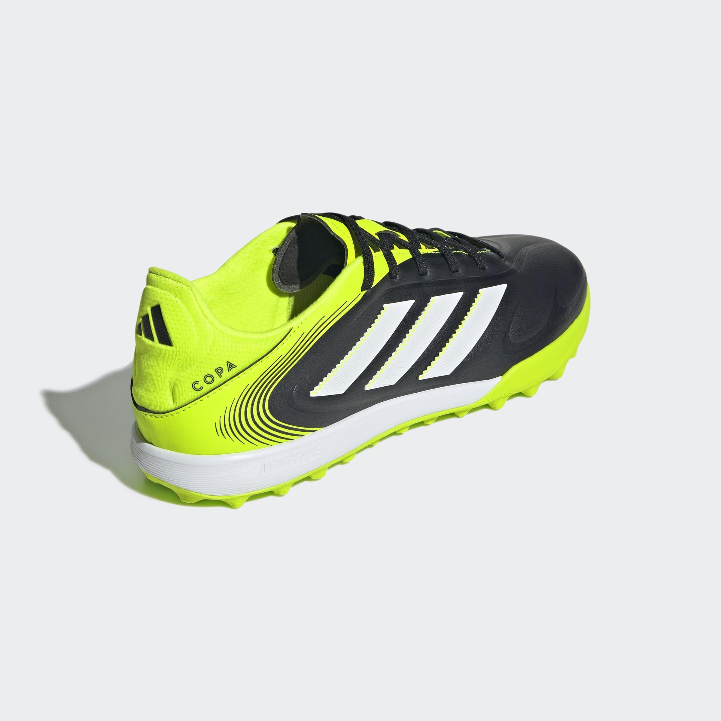 Unisex Copa Pure 3 League Turf Boots, Black, A701_ONE, large image number 3