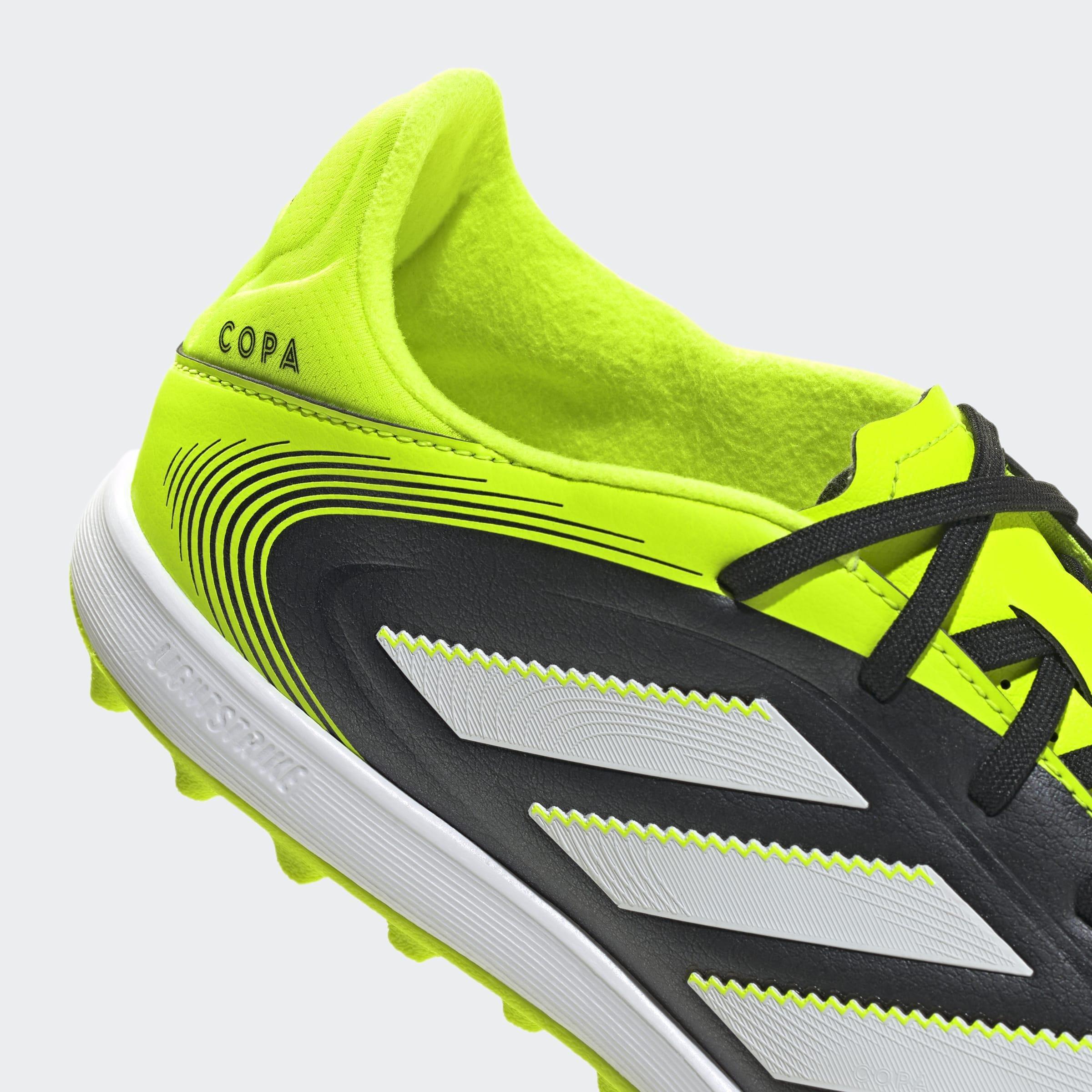 Unisex Copa Pure 3 League Turf Boots, Black, A701_ONE, large image number 5