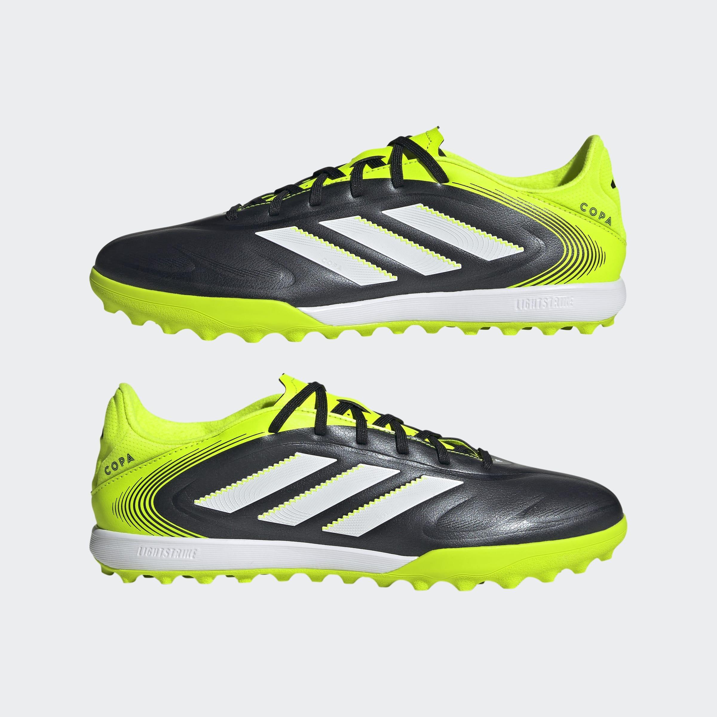 Unisex Copa Pure 3 League Turf Boots, Black, A701_ONE, large image number 6