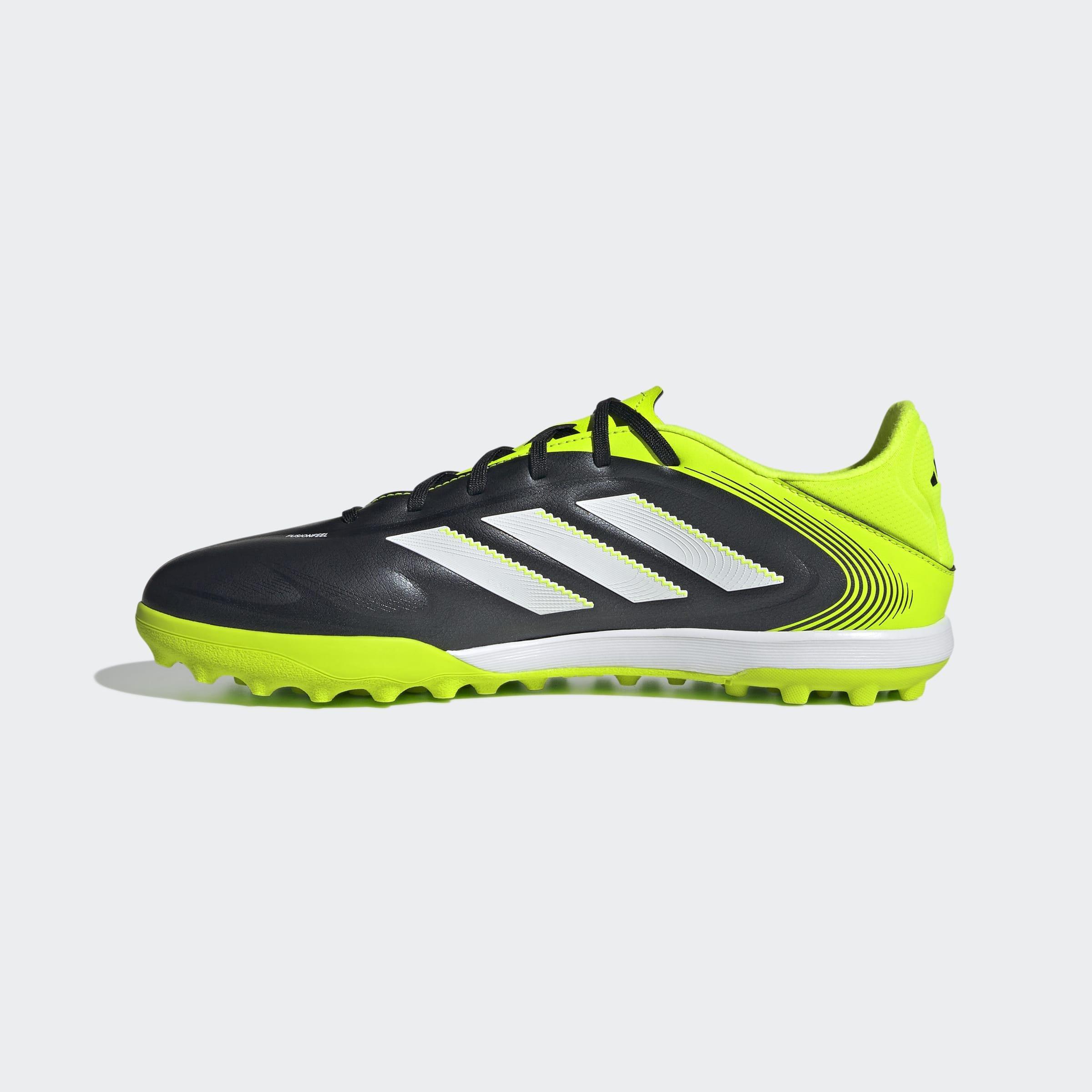 Unisex Copa Pure 3 League Turf Boots, Black, A701_ONE, large image number 8